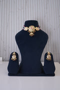 Palace Whisper, Necklace, Gold Patra demi-fine jewellery, SKU N_JS_4 image 0