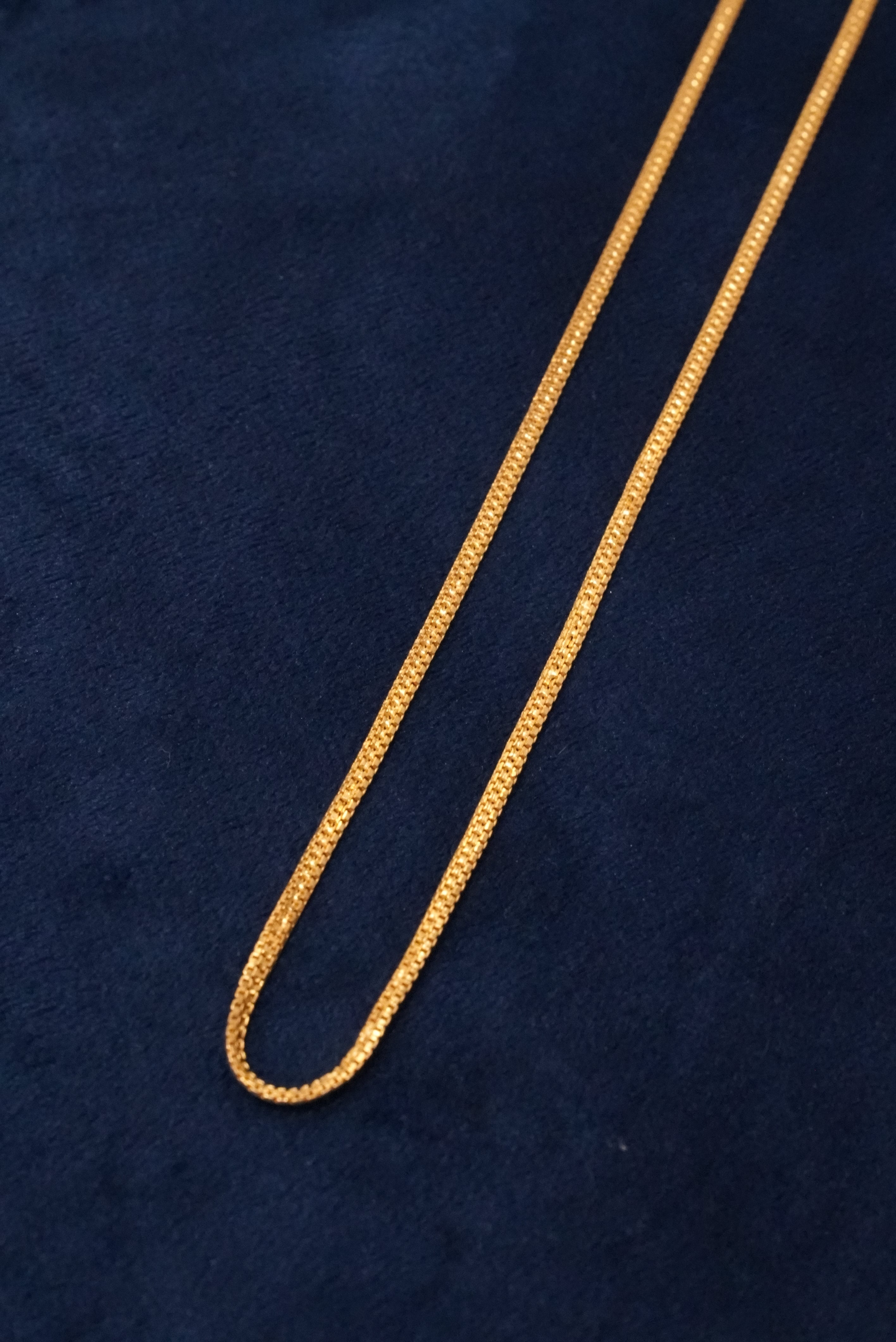 Timeless Charm, Chains, Gold Patra demi-fine jewellery, Size 22 inches, SKU CH_L_14 image 2