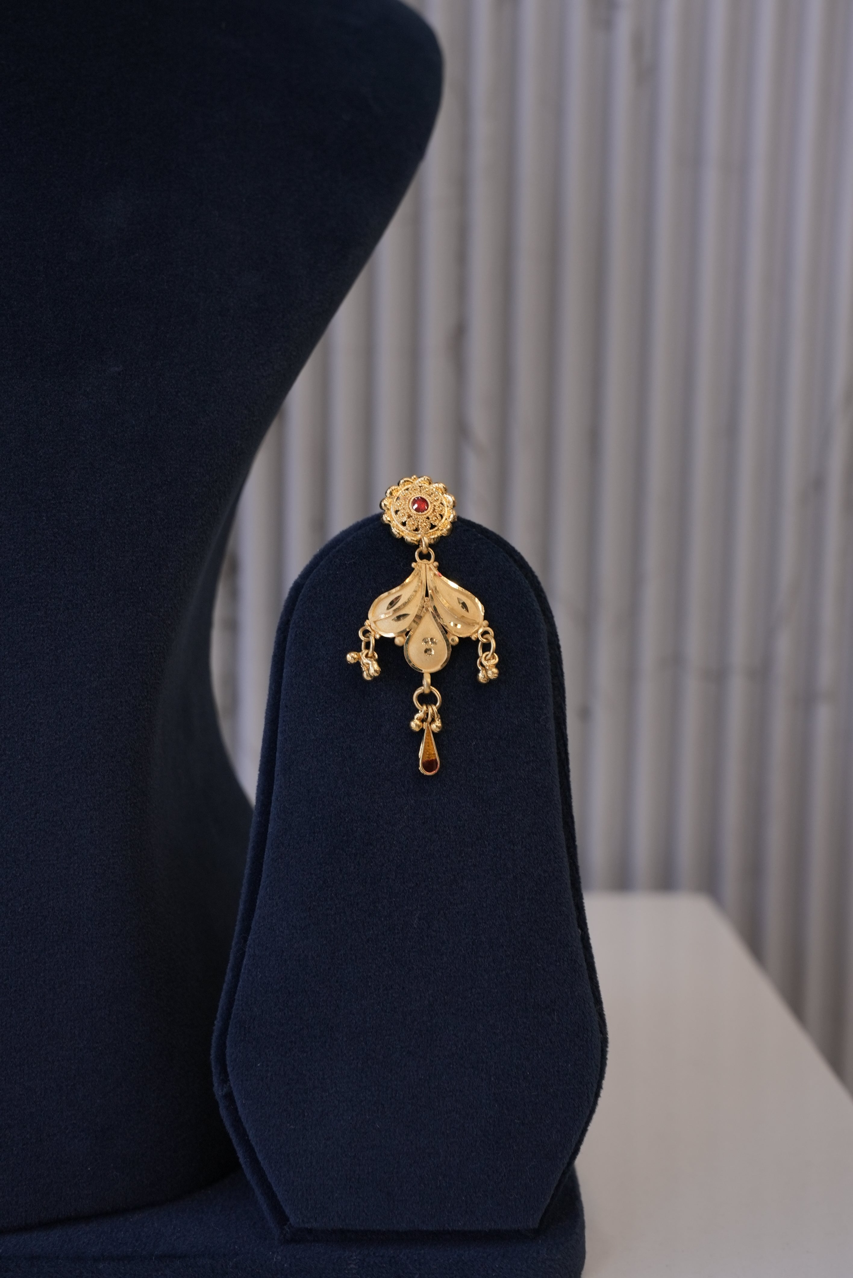 Empress Charm, Necklace, Gold Patra demi-fine jewellery, SKU N_CH_9 image 3