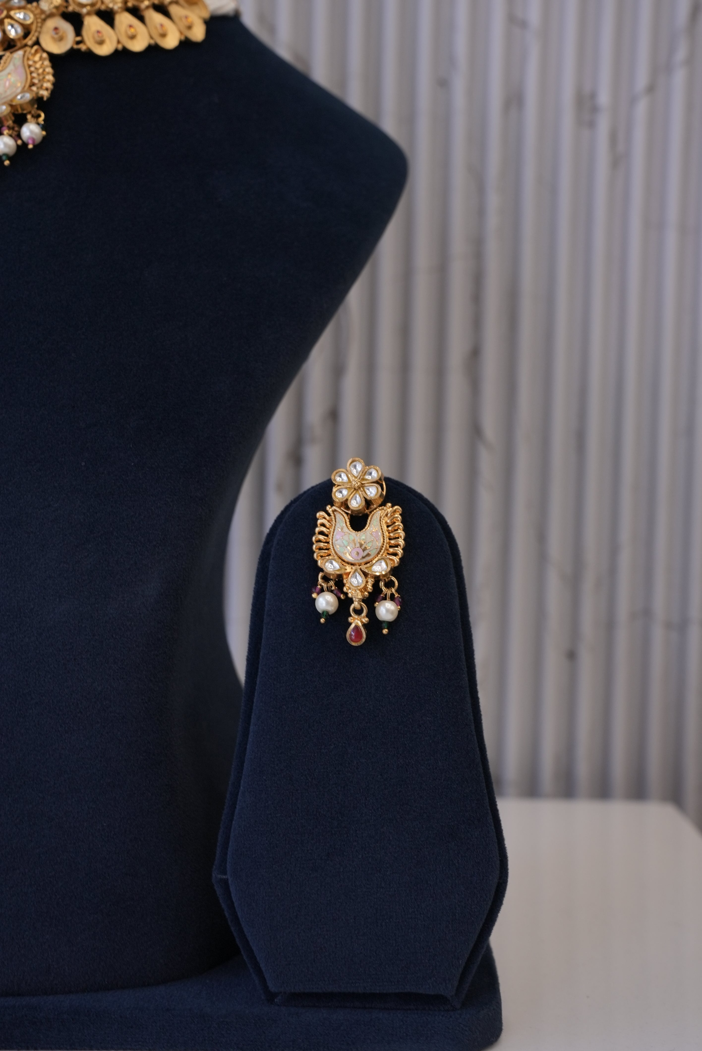 Golden Heirloom, Necklace, Gold Patra demi-fine jewellery, SKU N_AS_4 image 3