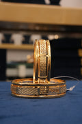 Prerna Gold, Bangles & Kadas, Gold Patra demi-fine jewellery, Size 2.8, SKU BK_L_42 image 0
