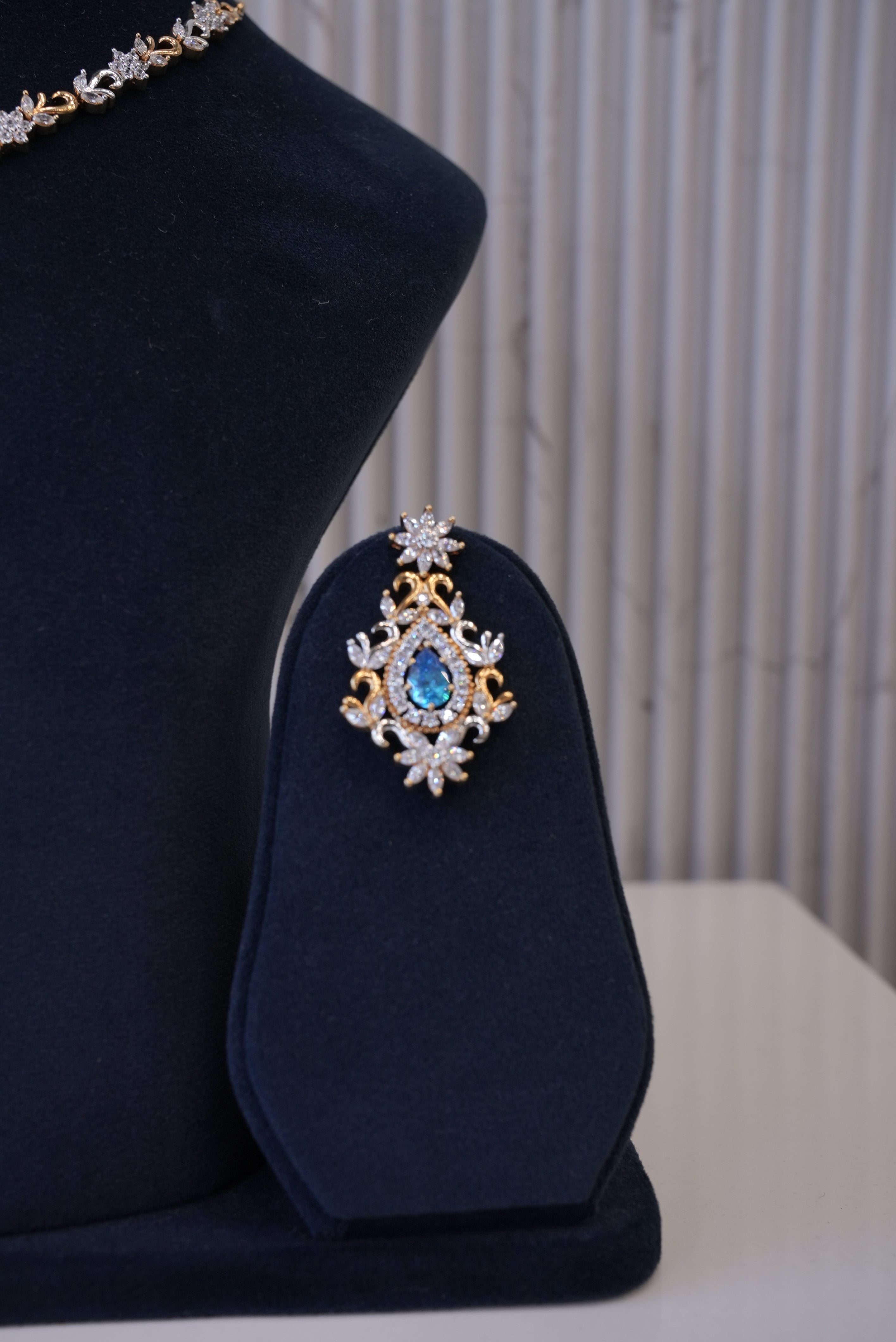 Celestial Charm, Necklace, Gold Patra demi-fine jewellery, SKU N_D_15 image 3