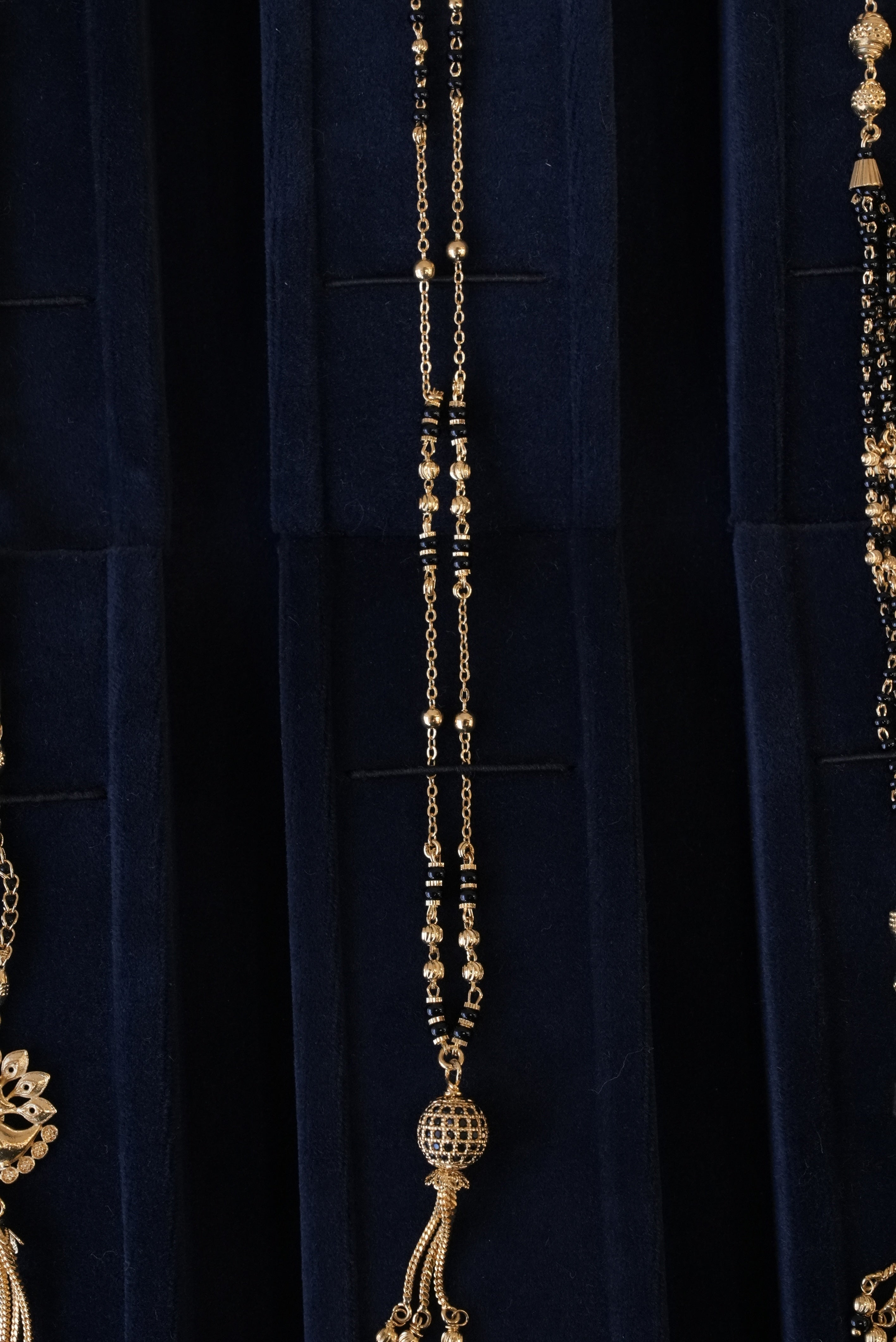 Sugandhaa, Mangalsutra, Gold Patra demi-fine jewellery, SKU M_S_3 image 0