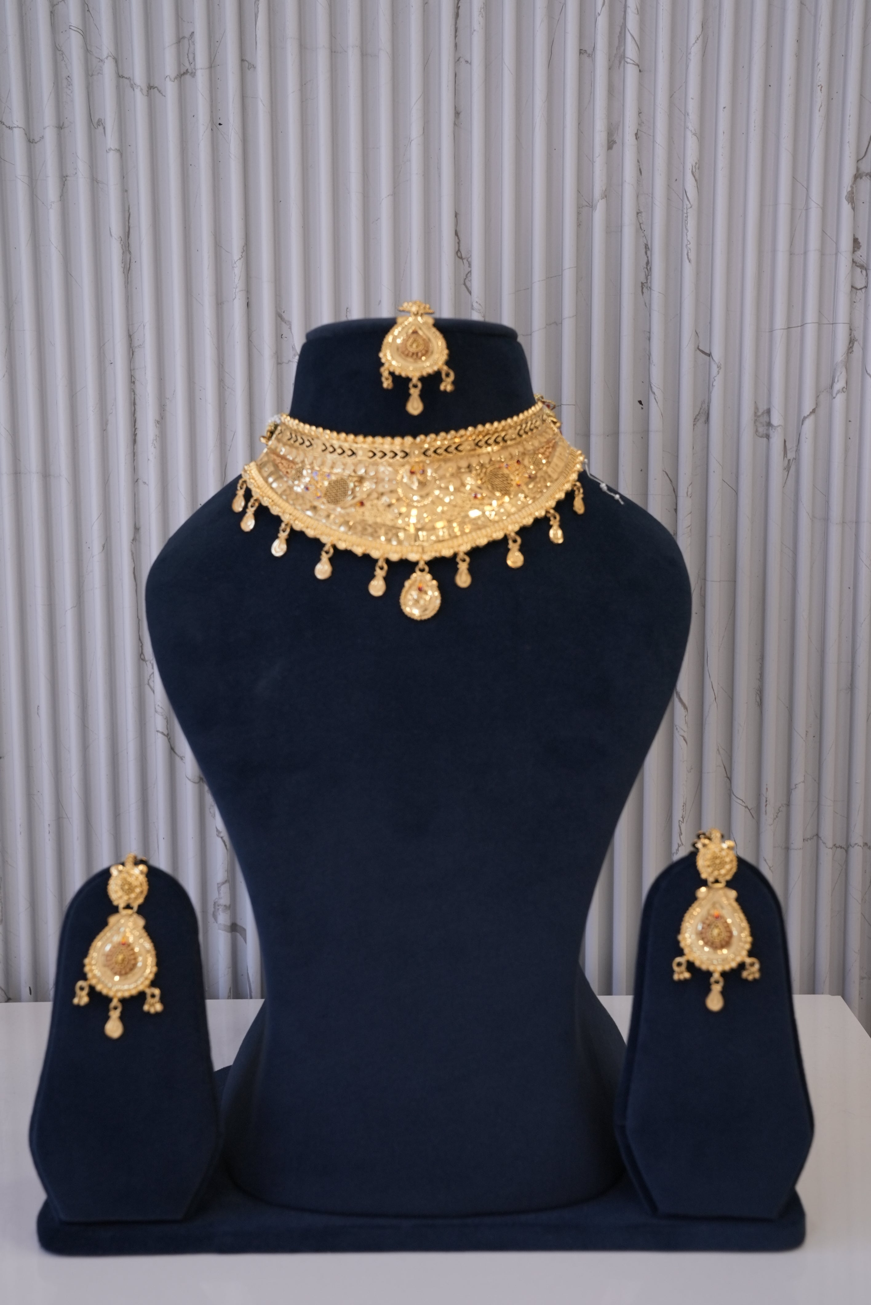 Radiant Bond, Necklace, Gold Patra demi-fine jewellery, SKU N_CH_8 image 0