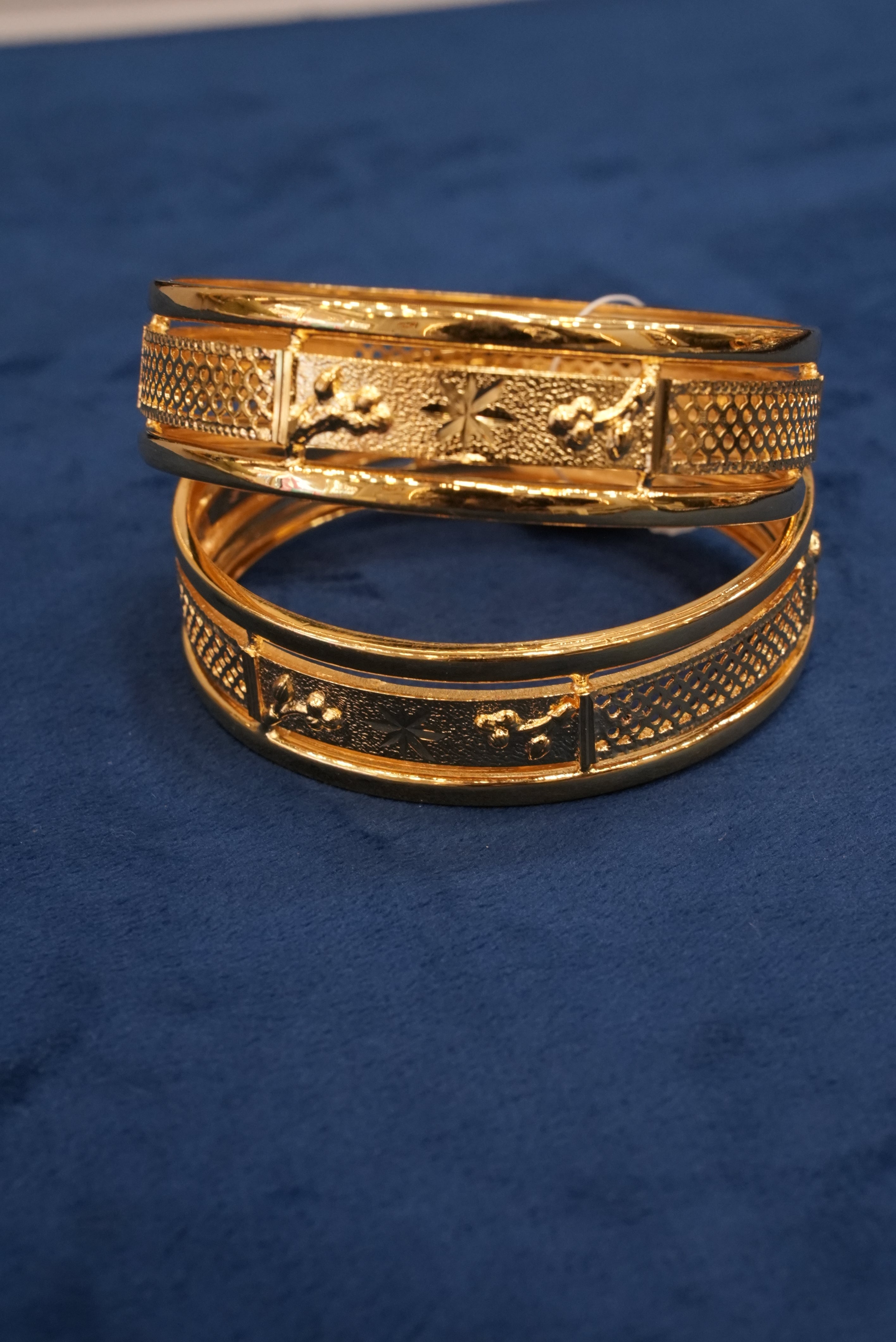 Samriddhi, Bangles & Kadas, Gold Patra demi-fine jewellery, Size 2.8, SKU BK_L_41 image 2