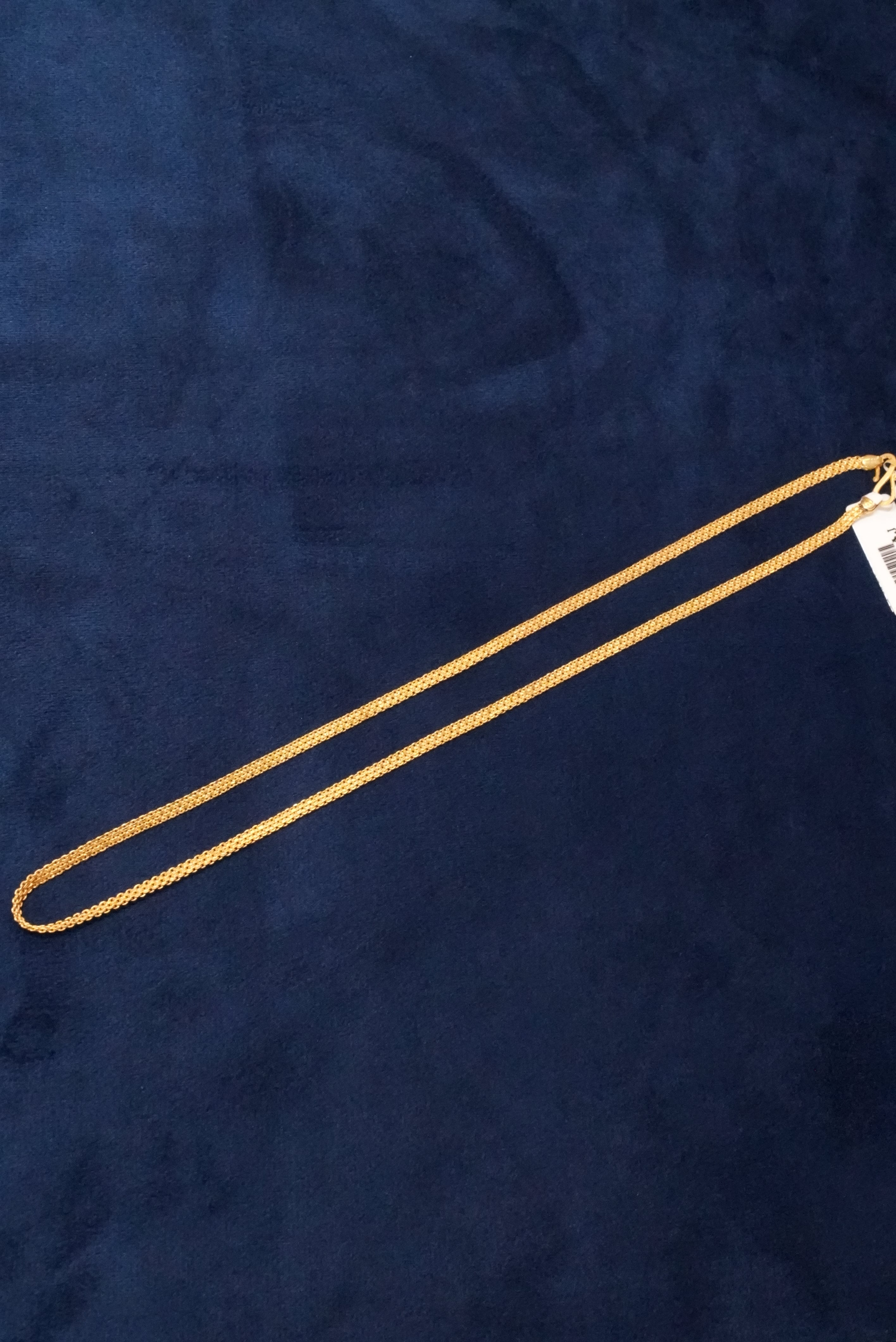 Minimal Luxe, Chains, Gold Patra demi-fine jewellery, Size 20 inches, SKU CH_L_17 image 2