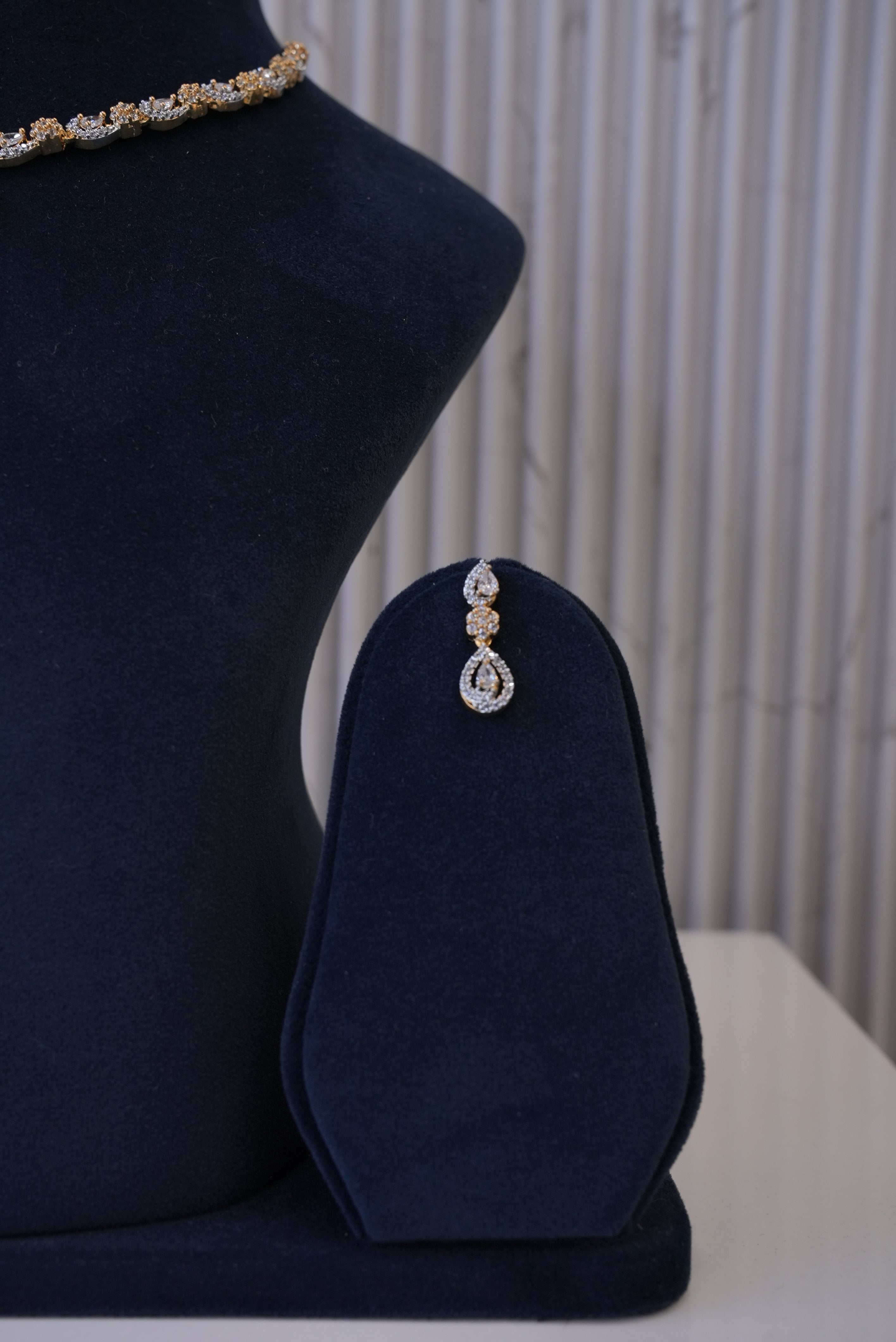 The Glam Edit, Necklace, Gold Patra demi-fine jewellery, SKU N_D_14 image 3