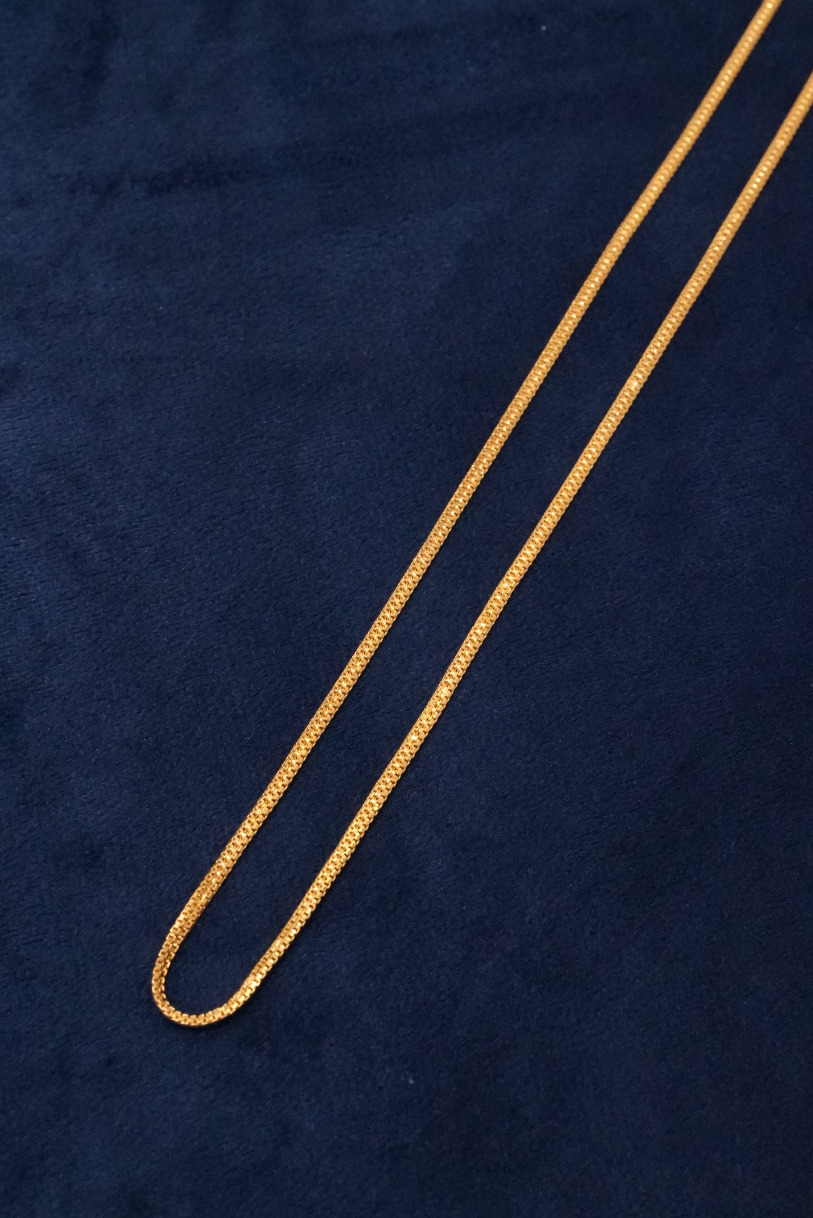 Timeless Charm, Chains, Gold Patra demi-fine jewellery, Size 22 inches, SKU CH_L_14 image 1
