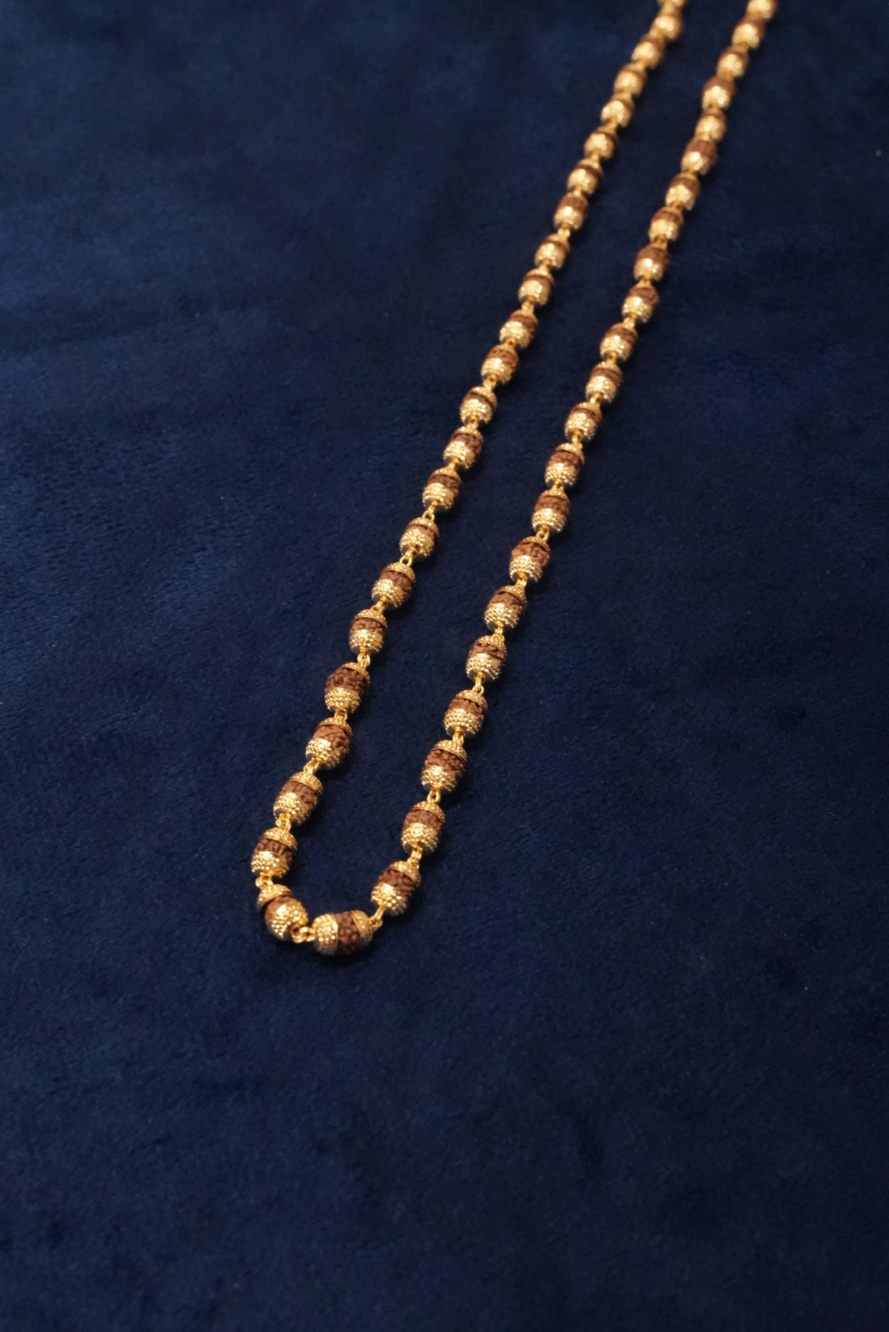 Vintage Twist, Chains, Gold Patra demi-fine jewellery, Size 26 inches, SKU CH_G_17 image 2
