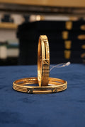 Hastrekha, Bangles & Kadas, Gold Patra demi-fine jewellery, Size 2.6, SKU BK_L_29 image 0