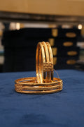 Suvarna Sutra, Bangles & Kadas, Gold Patra demi-fine jewellery, Size 2.6, SKU BK_L_30 image 0