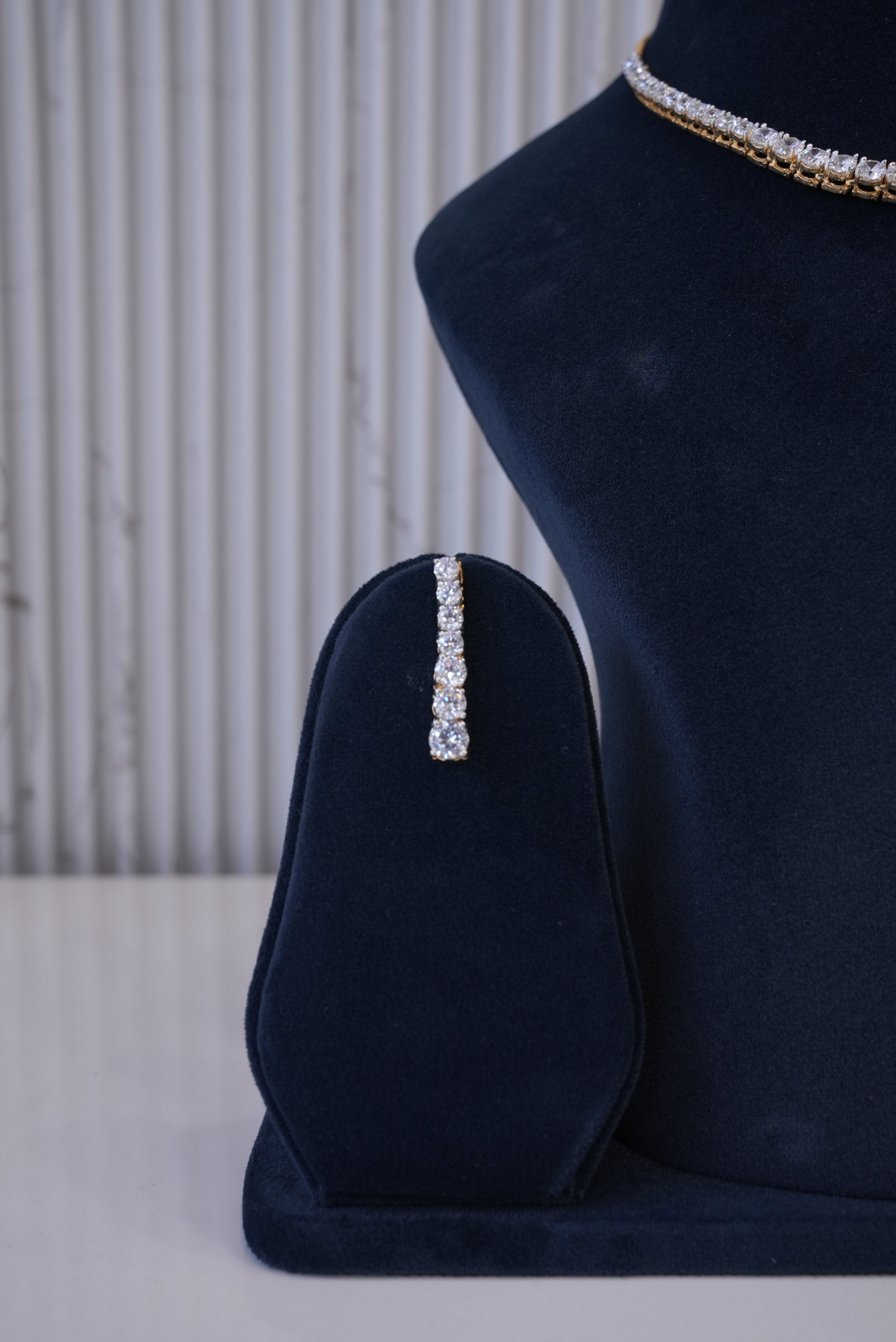 Timeless Glow, Necklace, Gold Patra demi-fine jewellery, SKU N_D_7 image 2