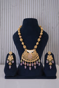 Shahi Adaa, Necklace, Gold Patra demi-fine jewellery, SKU N_BS_3 image 0