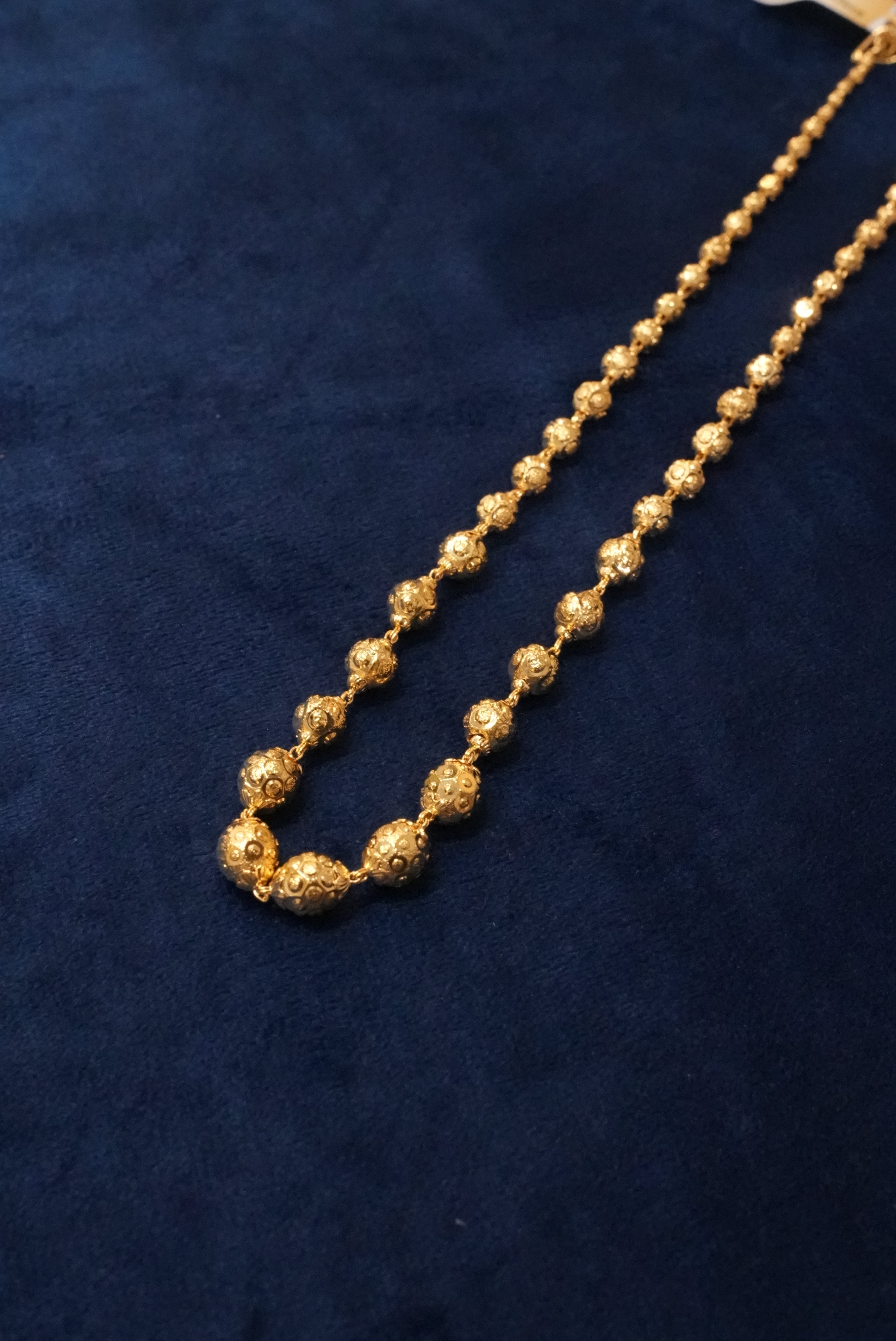 Bold Aura, Chains, Gold Patra demi-fine jewellery, SKU CH_L_4 image 2