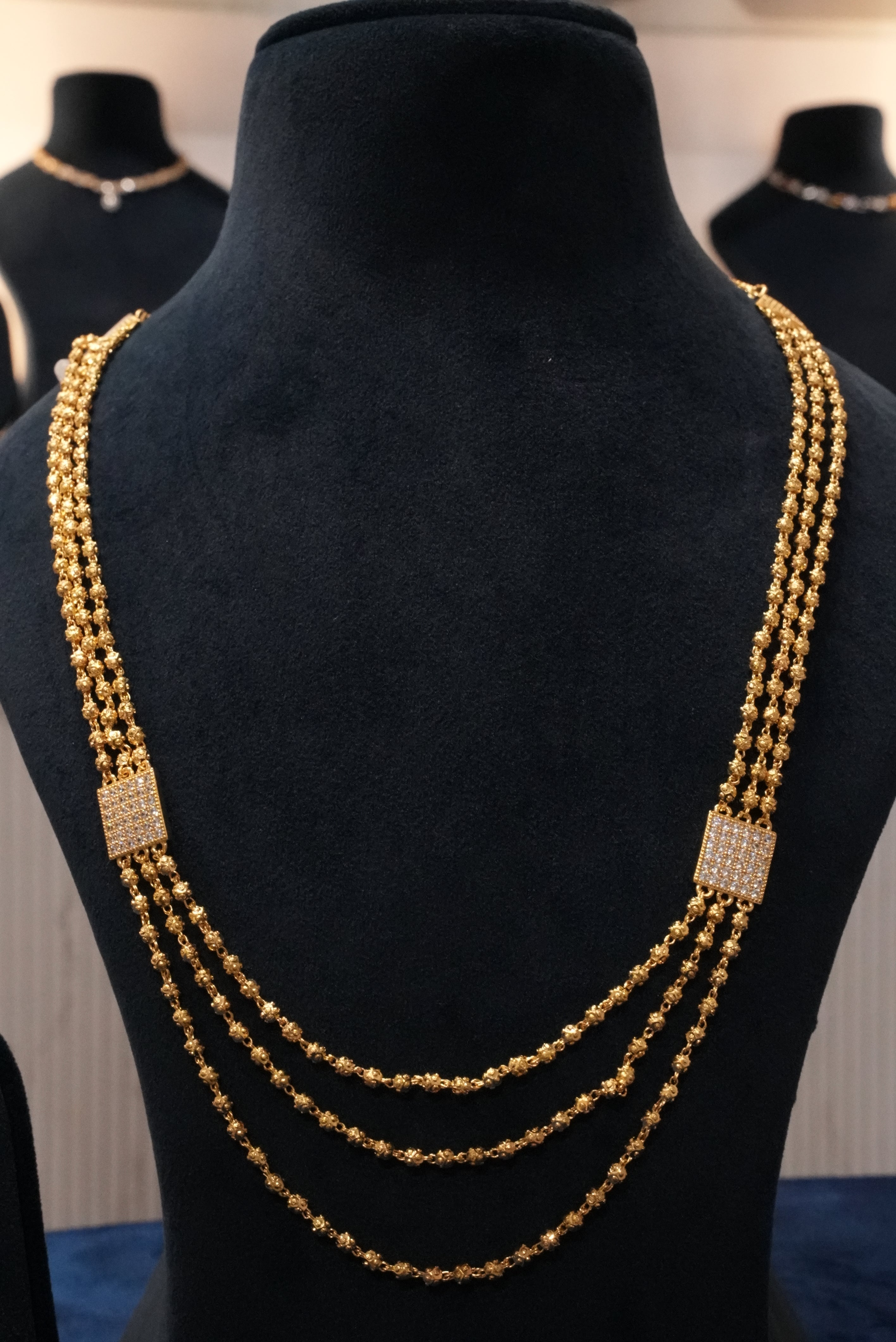 Urban Luxe, Chains, Gold Patra demi-fine jewellery, SKU CH_L_1 image 0