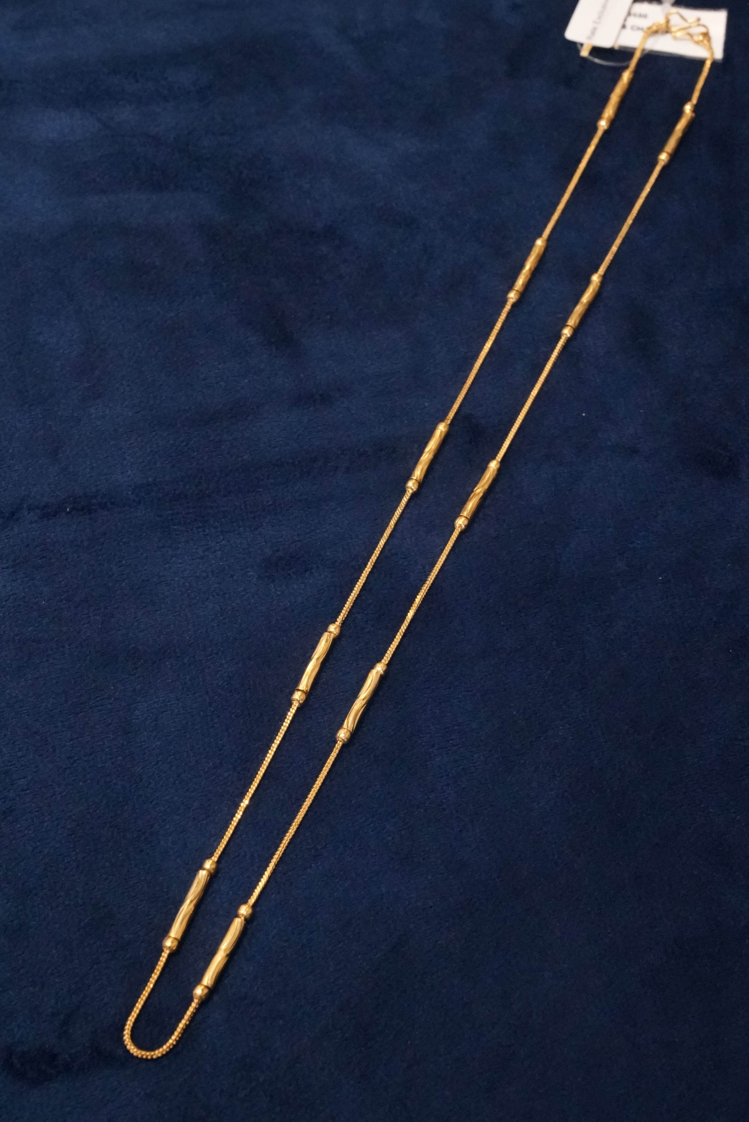 Chic Layer, Chains, Gold Patra demi-fine jewellery, Size 24 inches, SKU CH_L_12 image 2