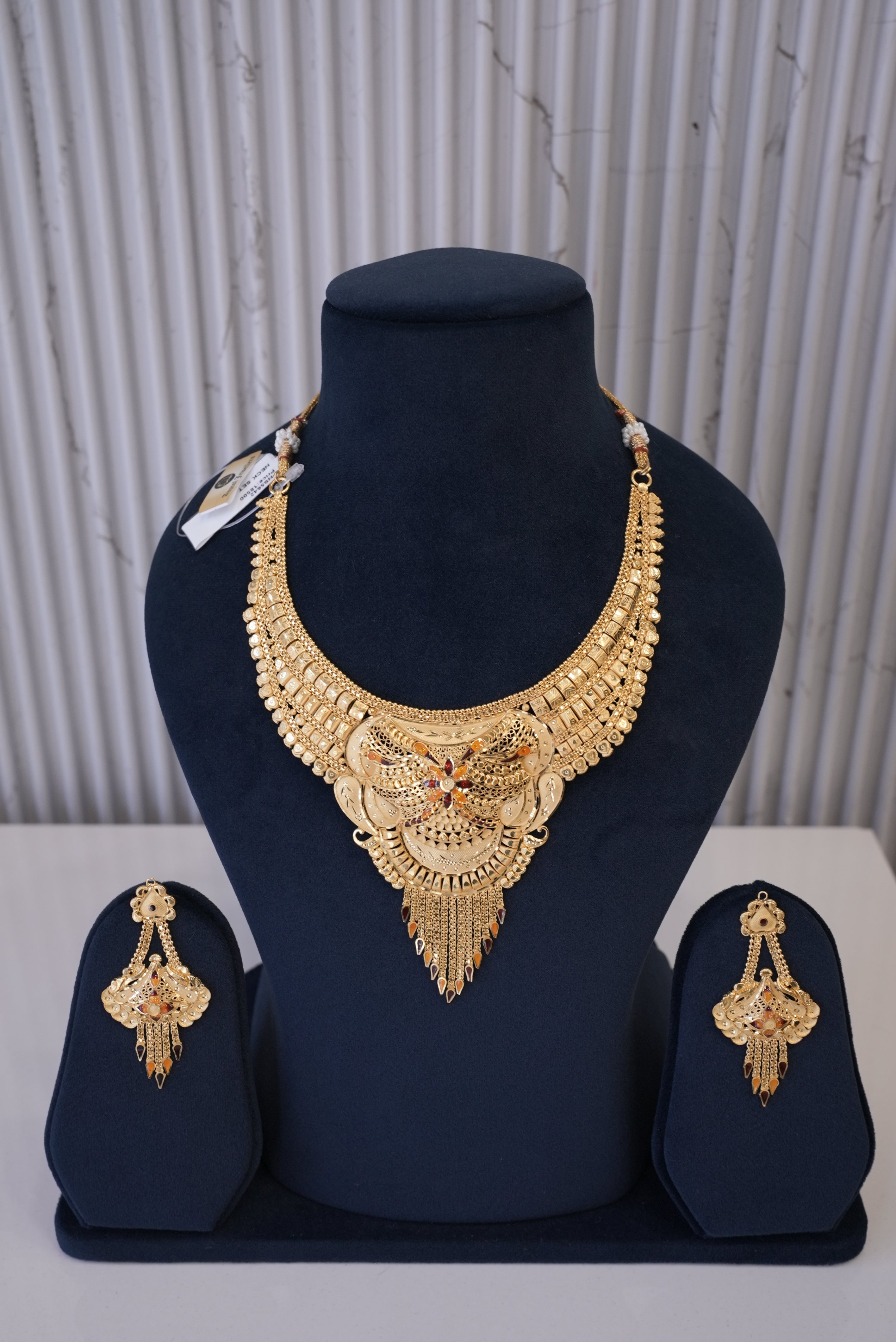 Diva‰۪s Drape, Necklace, Gold Patra demi-fine jewellery, SKU N_GS_4 image 0
