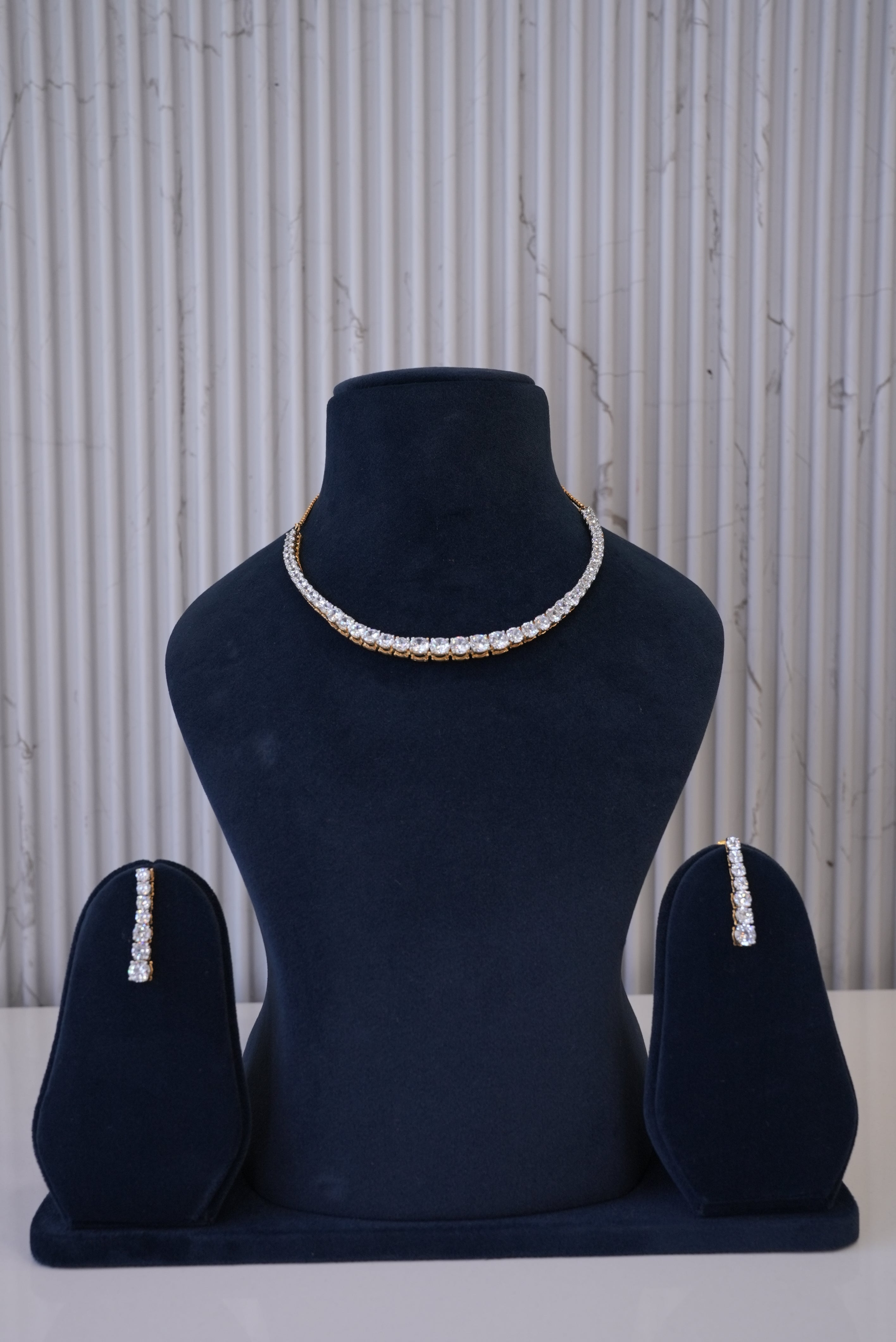 Timeless Glow, Necklace, Gold Patra demi-fine jewellery, SKU N_D_7 image 0
