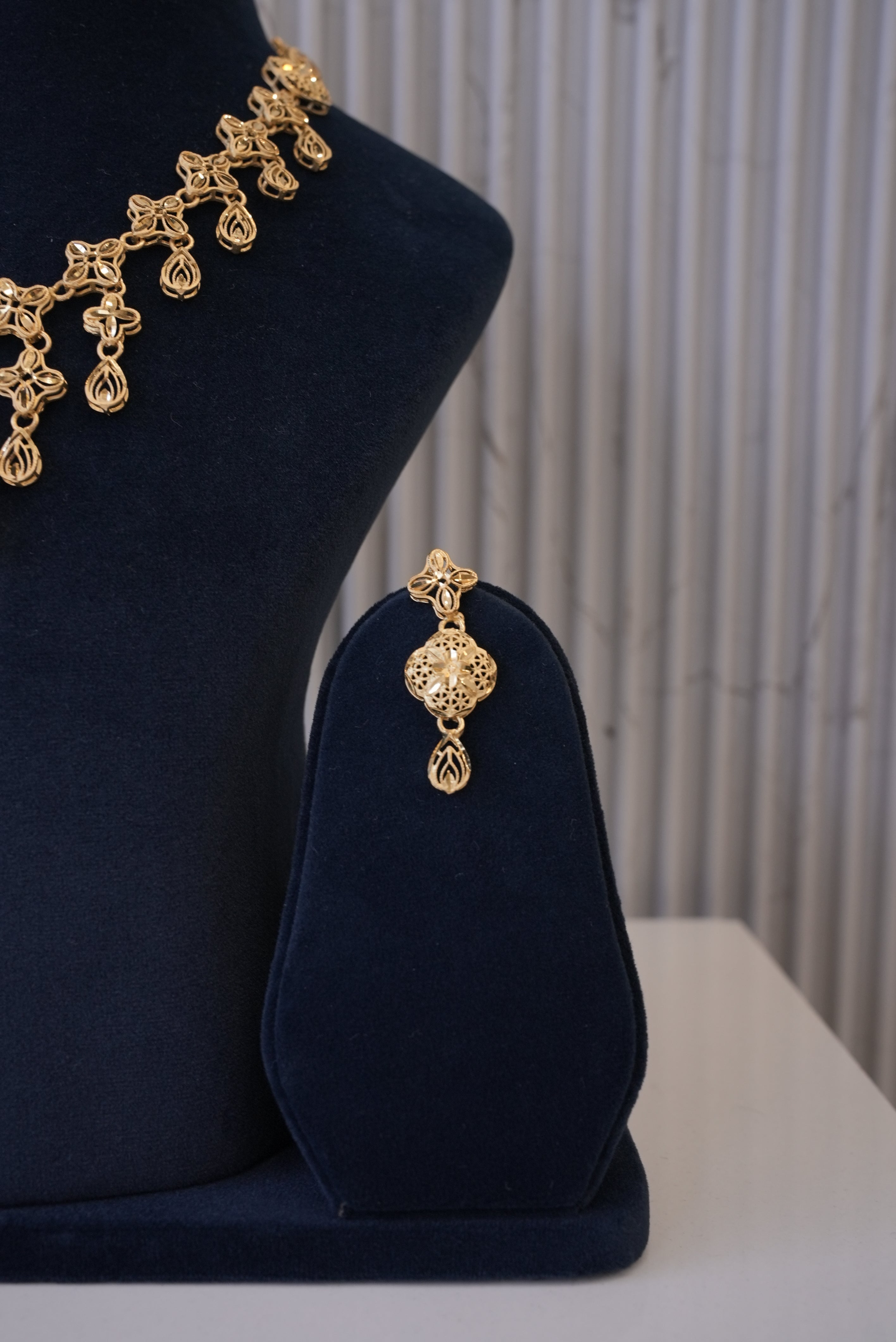 Sultan Charm, Necklace, Gold Patra demi-fine jewellery, SKU N_TK_2 image 2