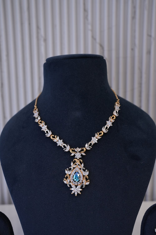Celestial Charm, Necklace, Gold Patra demi-fine jewellery, SKU N_D_15 image 1