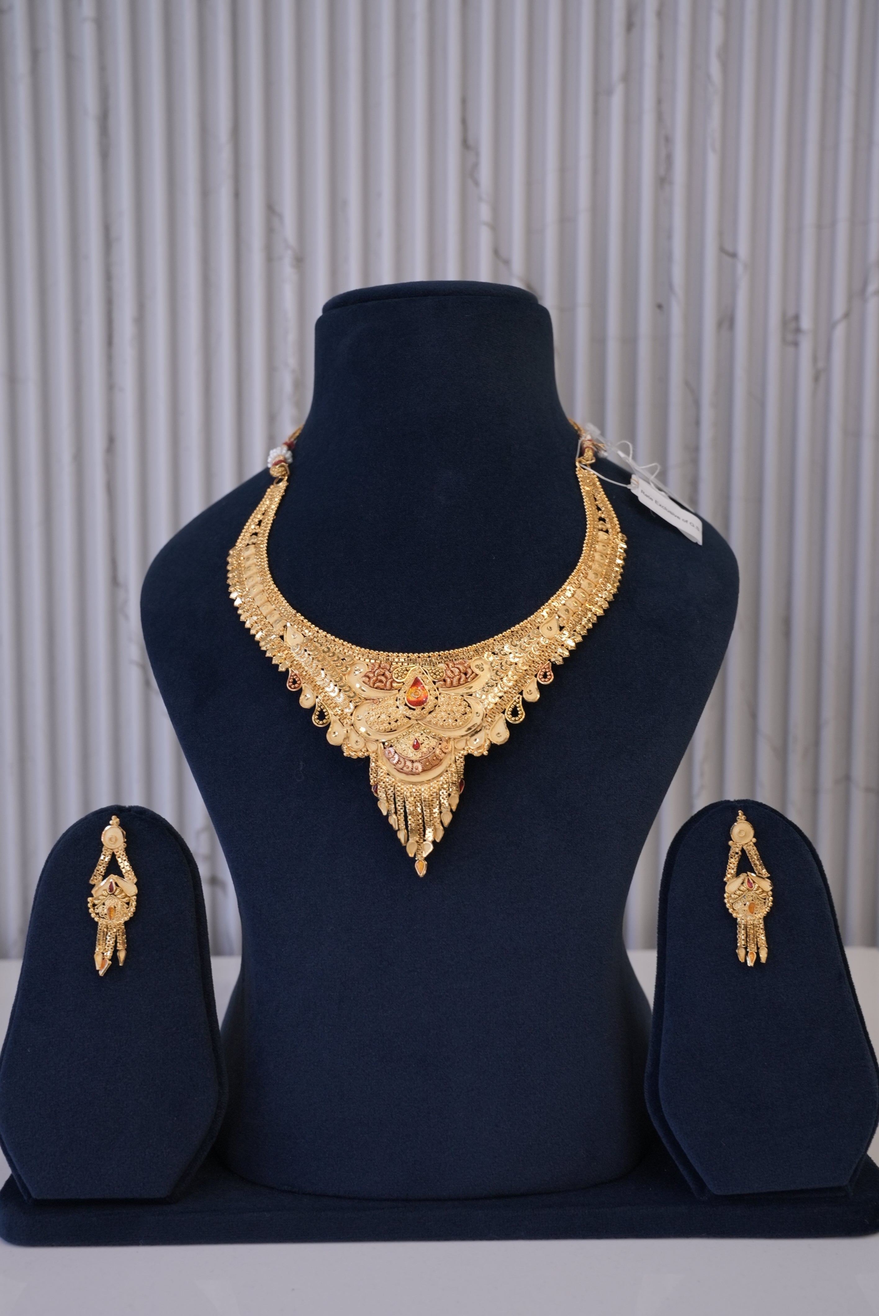 Golden Mirage, Necklace, Gold Patra demi-fine jewellery, SKU N_GS_3 image 0
