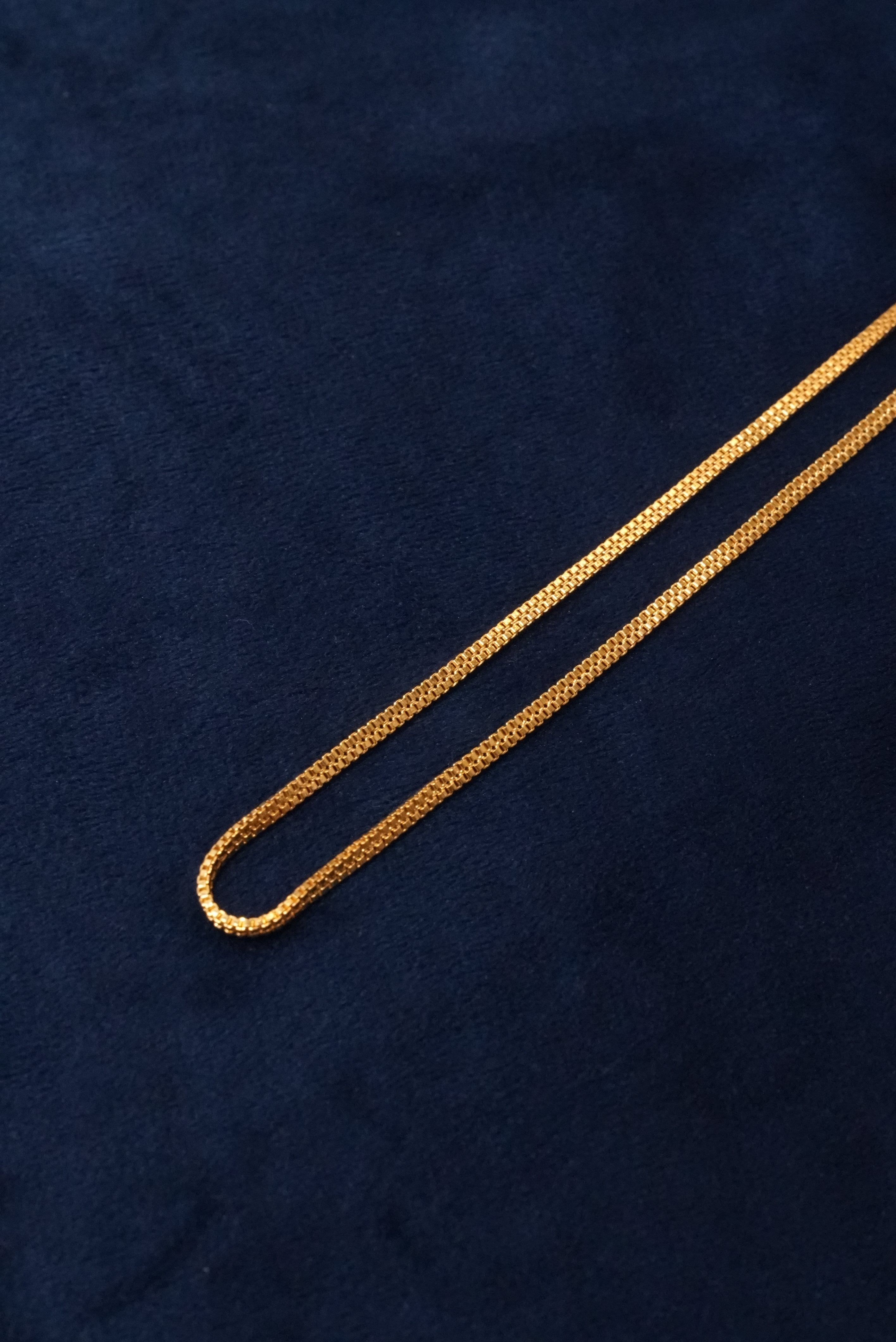 Infinity Chic, Chains, Gold Patra demi-fine jewellery, Size 18 inches, SKU CH_L_7 image 1
