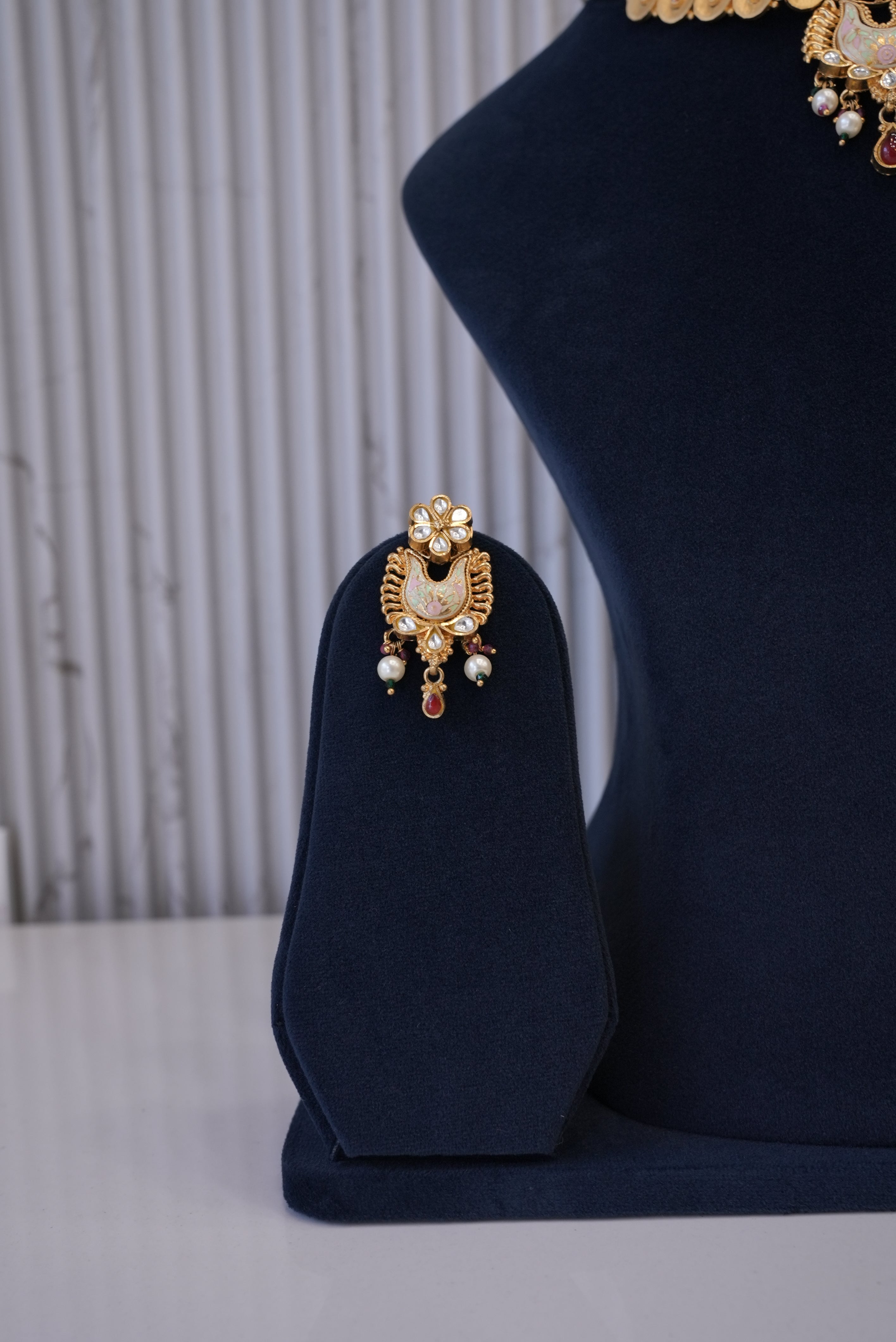Golden Heirloom, Necklace, Gold Patra demi-fine jewellery, SKU N_AS_4 image 2
