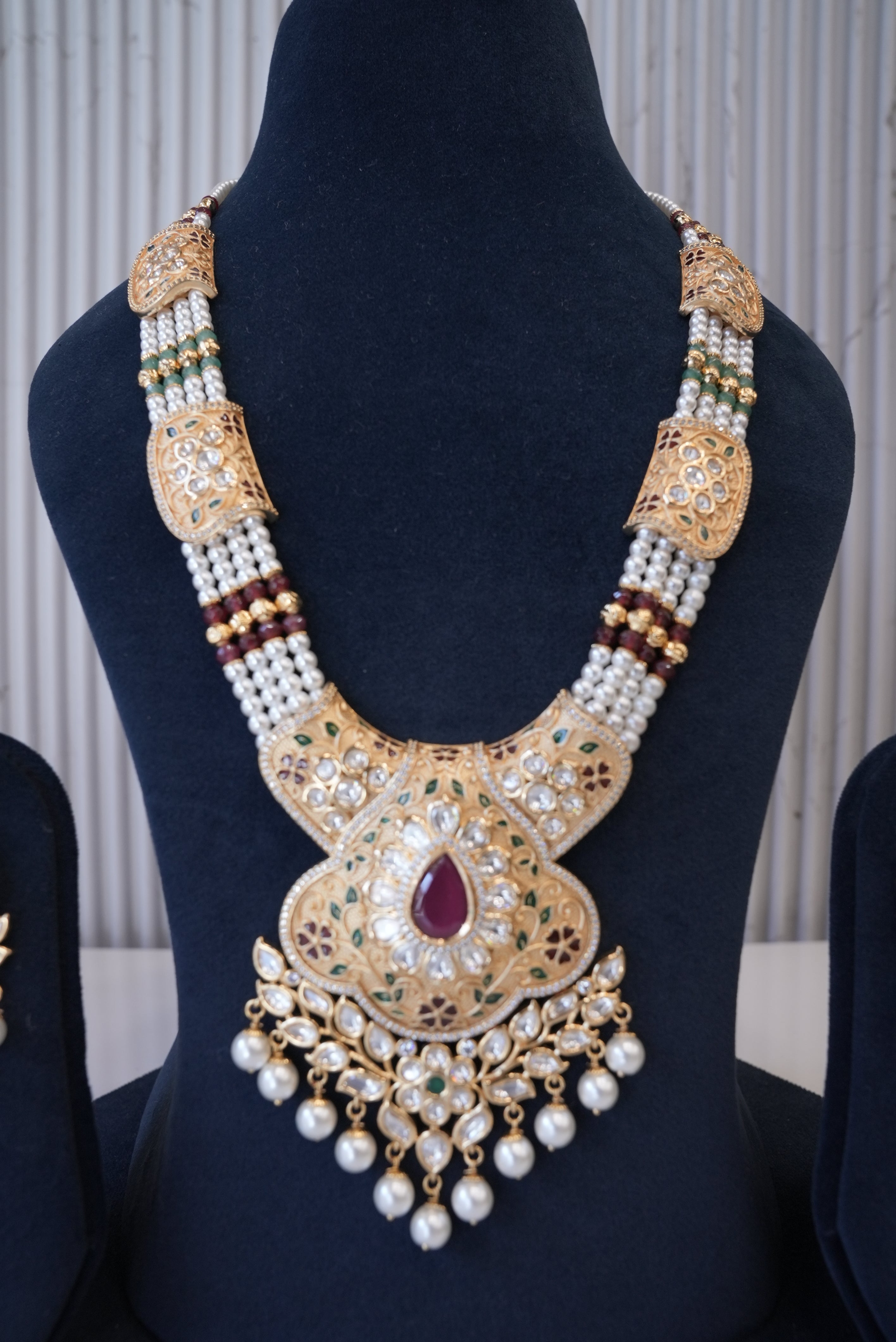 Meera‰۪s Dream, Necklace, Gold Patra demi-fine jewellery, SKU N_KS_1 image 1