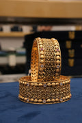 Anmol Crown, Bangles & Kadas, Gold Patra demi-fine jewellery, Size 2.12, SKU BK_L_63 image 0