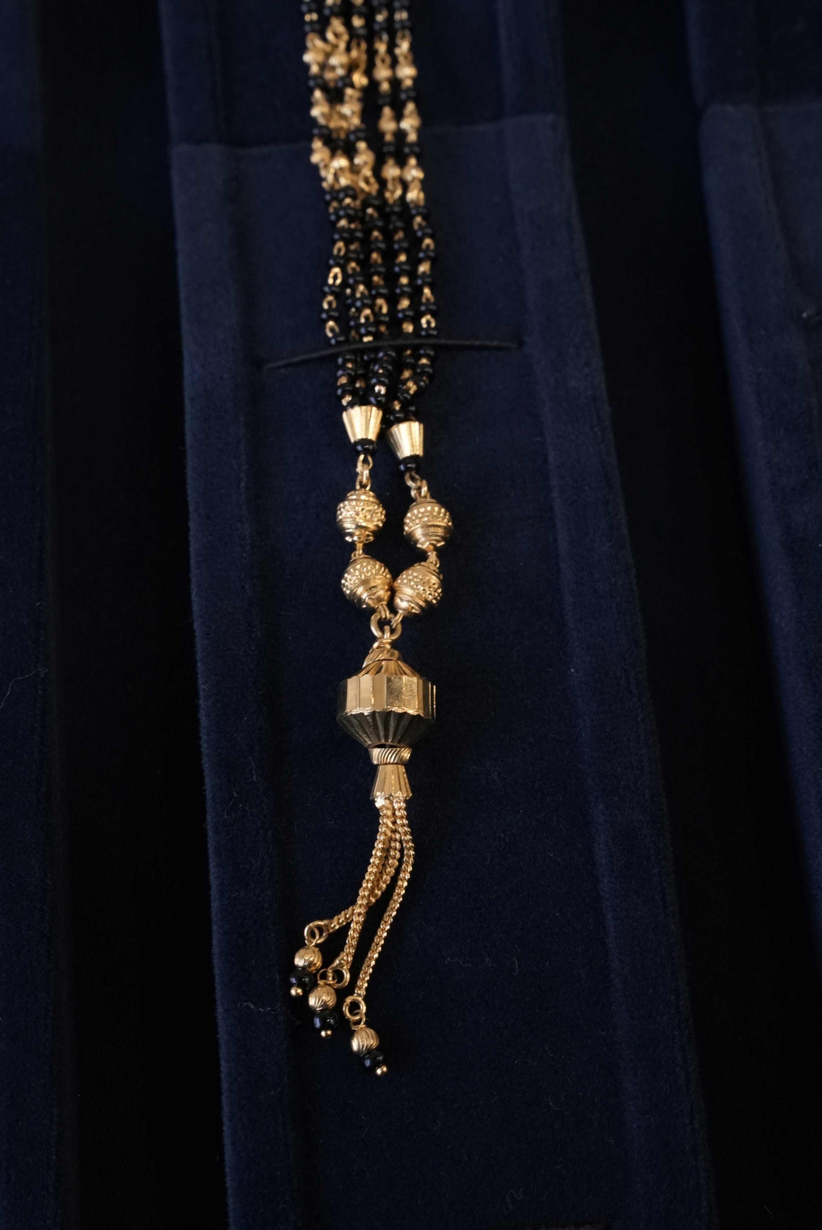 Manoramaa, Mangalsutra, Gold Patra demi-fine jewellery, SKU M_S_2 image 0