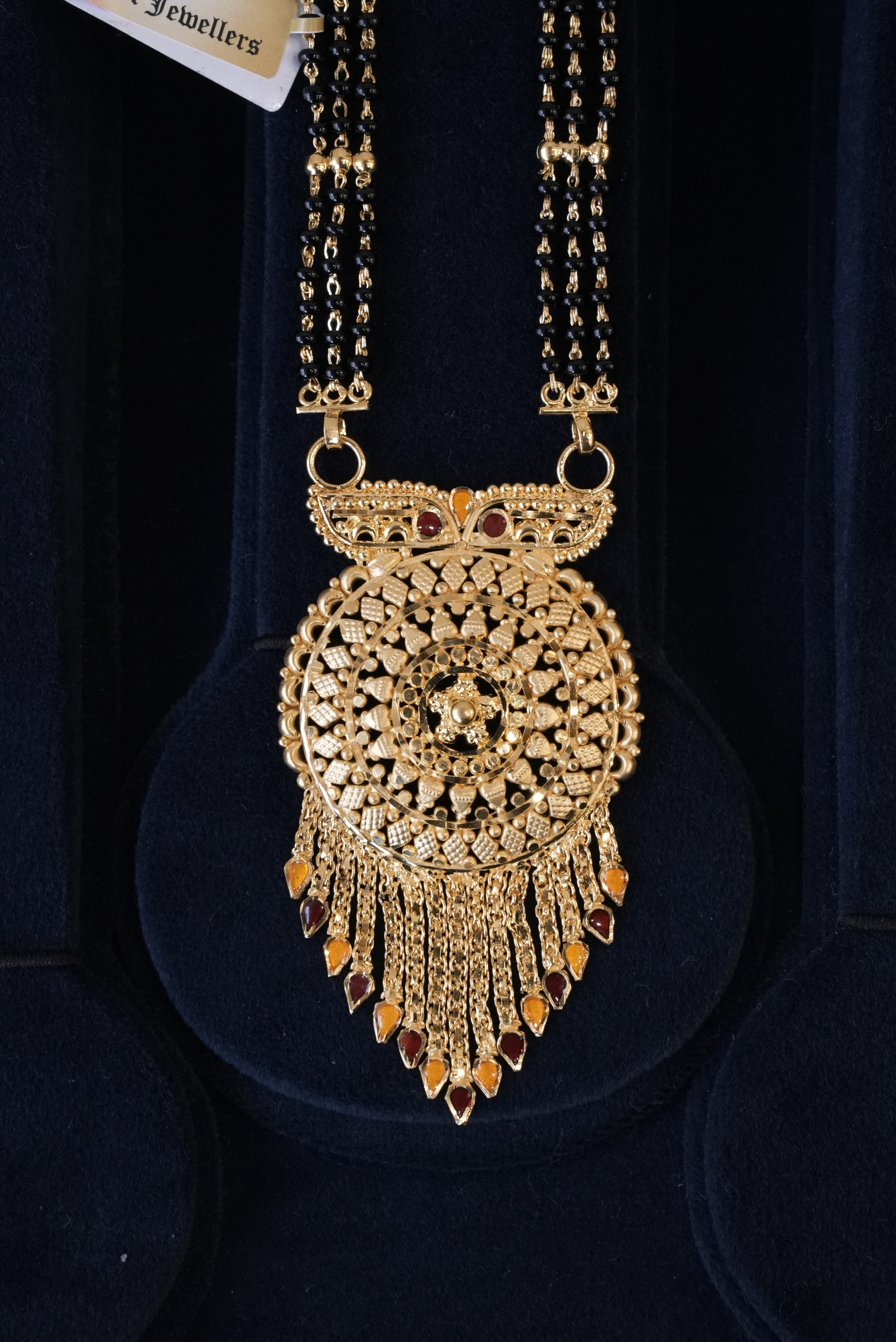Rajnandini, Mangalsutra, Gold Patra demi-fine jewellery, SKU M_HT_2 image 1