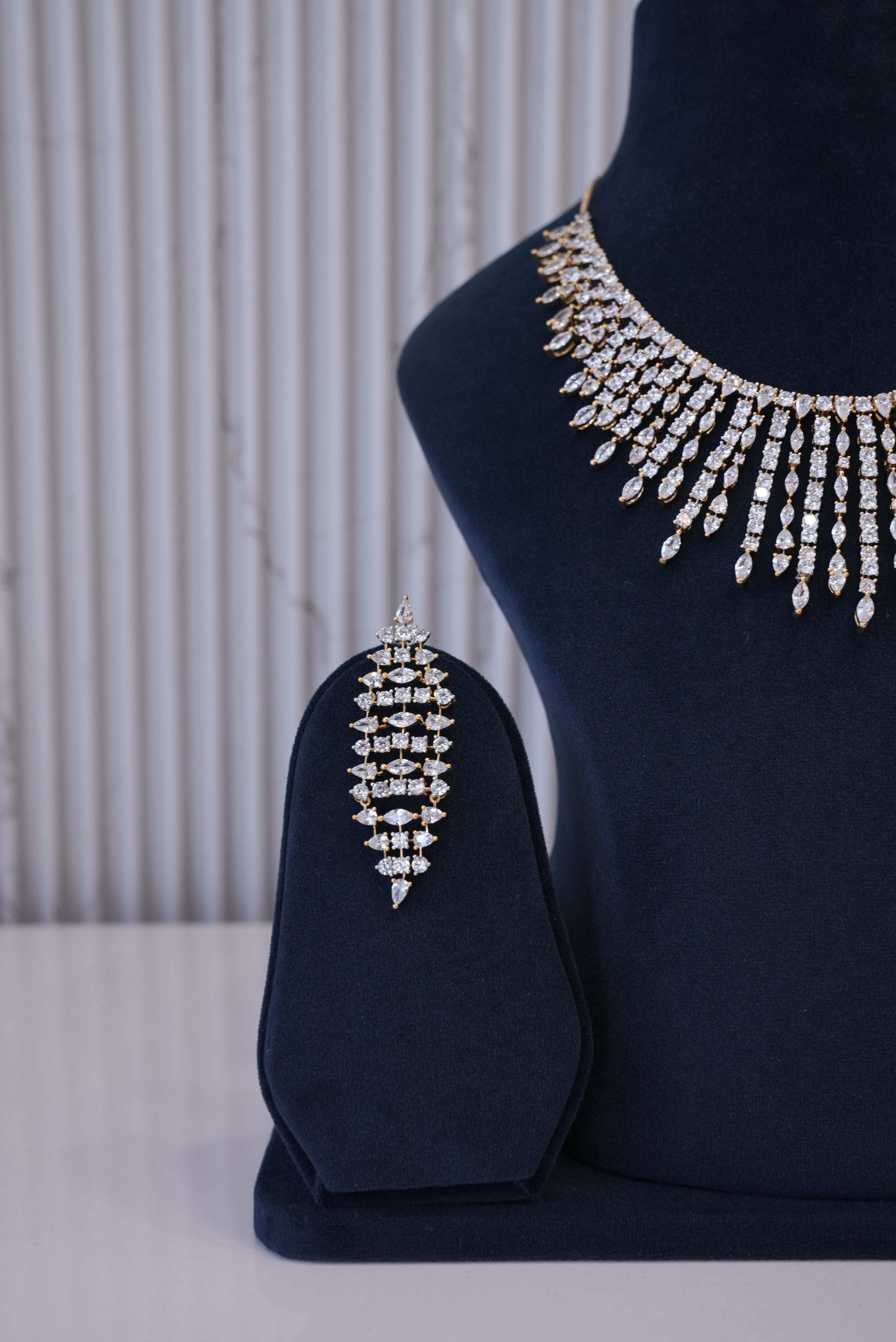 City Chic, Necklace, Gold Patra demi-fine jewellery, SKU N_D_10 image 2