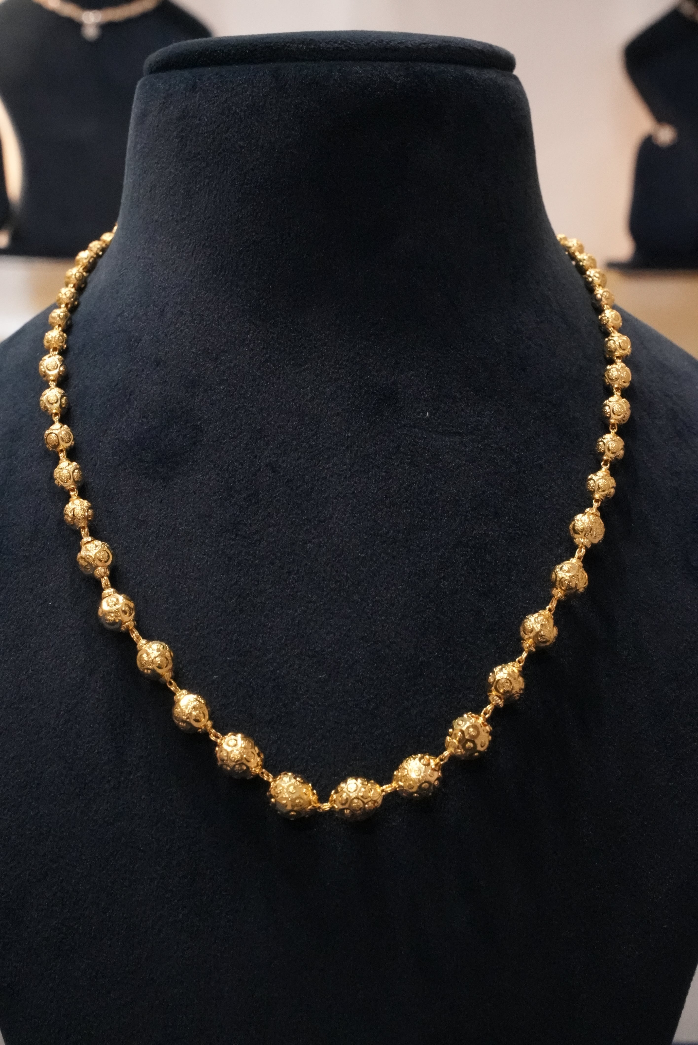 Bold Aura, Chains, Gold Patra demi-fine jewellery, SKU CH_L_4 image 0