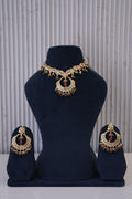 Gulmohar Glow, Necklace, Gold Patra demi-fine jewellery, SKU N_JS_6 image 0