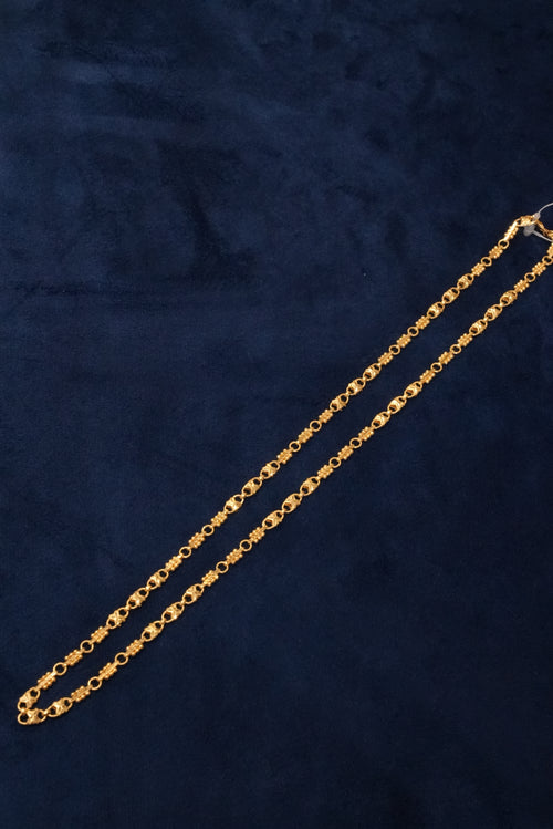 City Glam, Chains, Gold Patra demi-fine jewellery, Size 24 inches, SKU CH_L_8 image 1