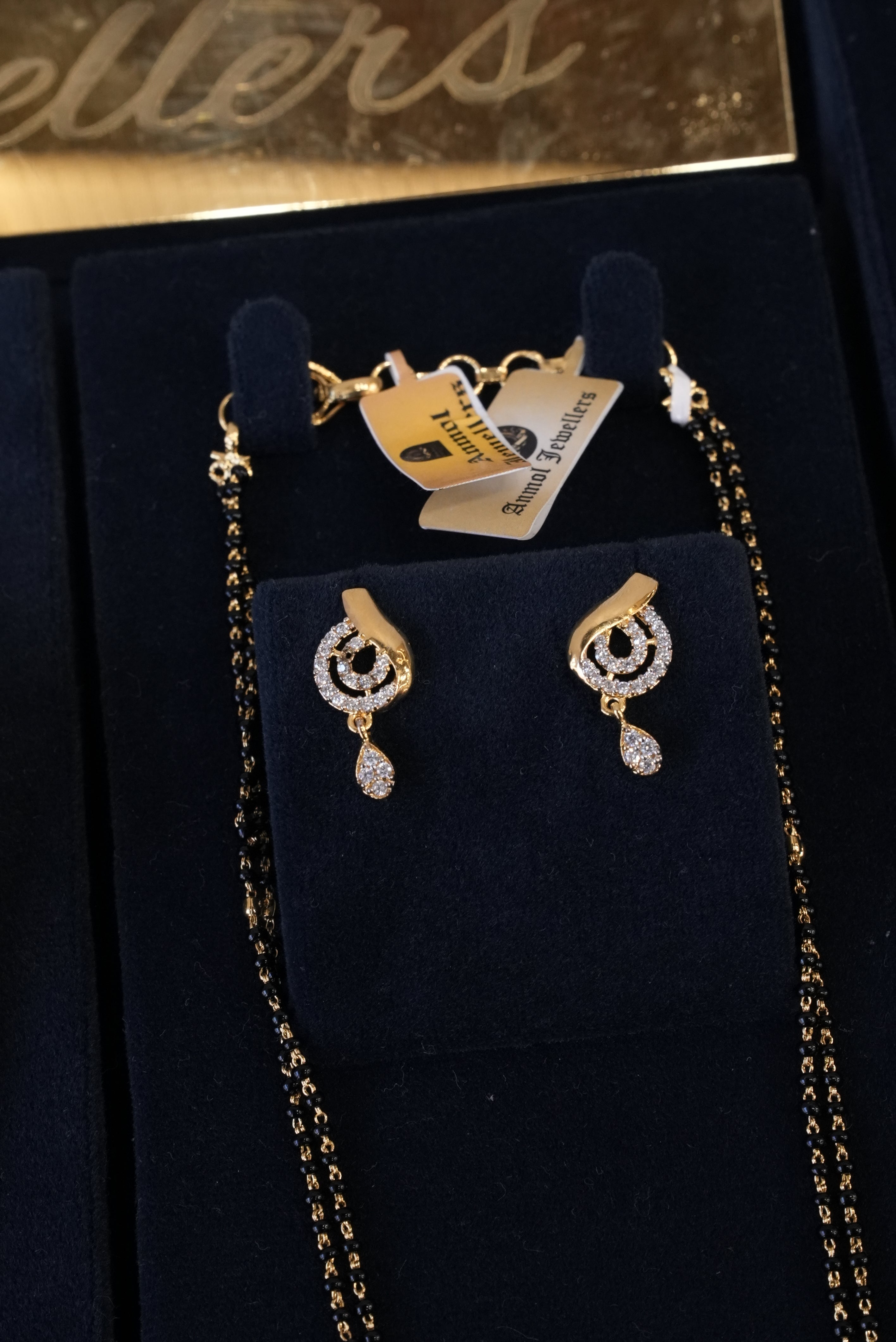 Amaira, Mangalsutra, Gold Patra demi-fine jewellery, SKU M_SD_4 image 1