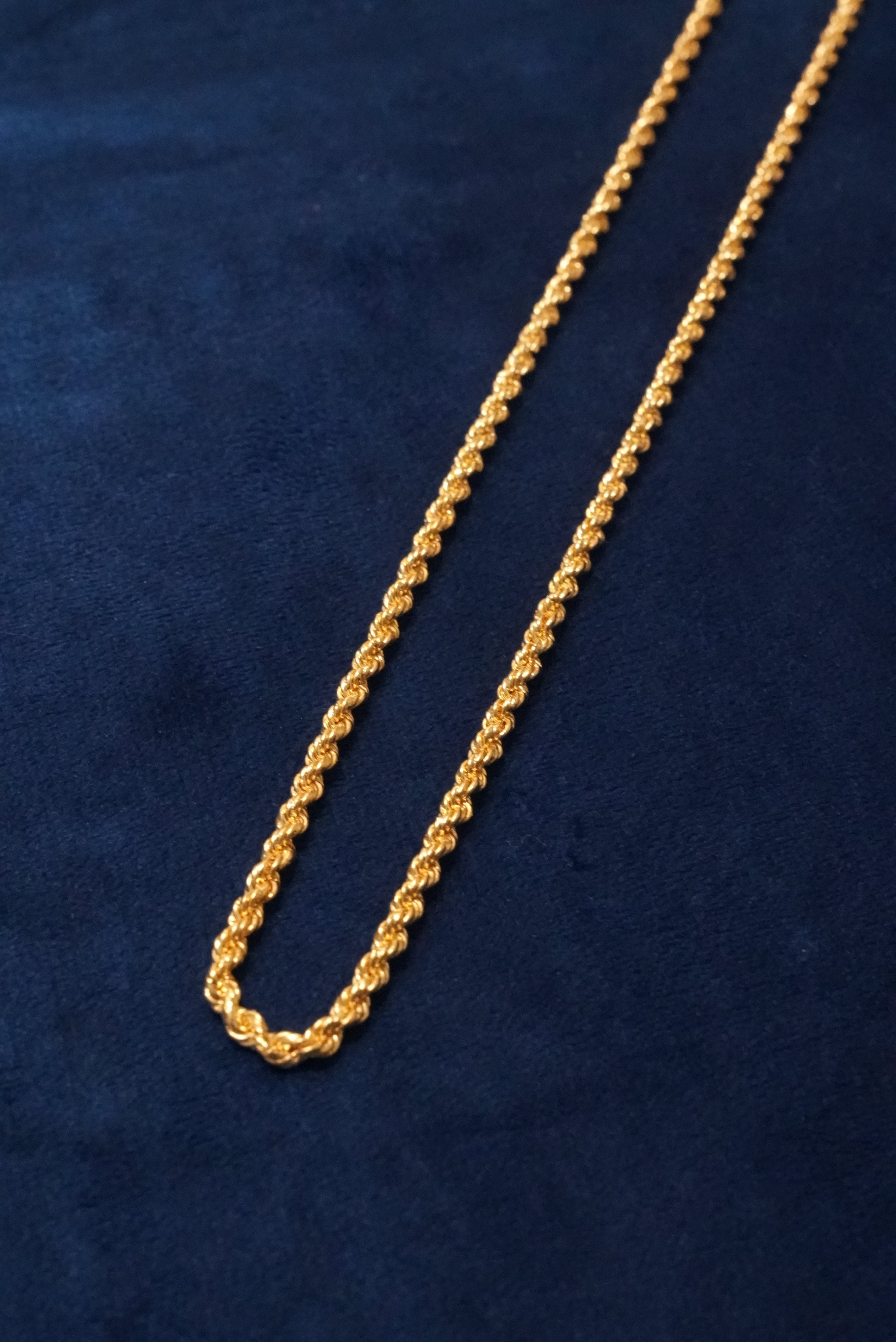 Boss Minimal, Chains, Gold Patra demi-fine jewellery, Size 24 inches, SKU CH_G_12 image 2