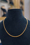 Urban Sleek, Chains, Gold Patra demi-fine jewellery, Size 20 inches, SKU CH_G_1 image 0
