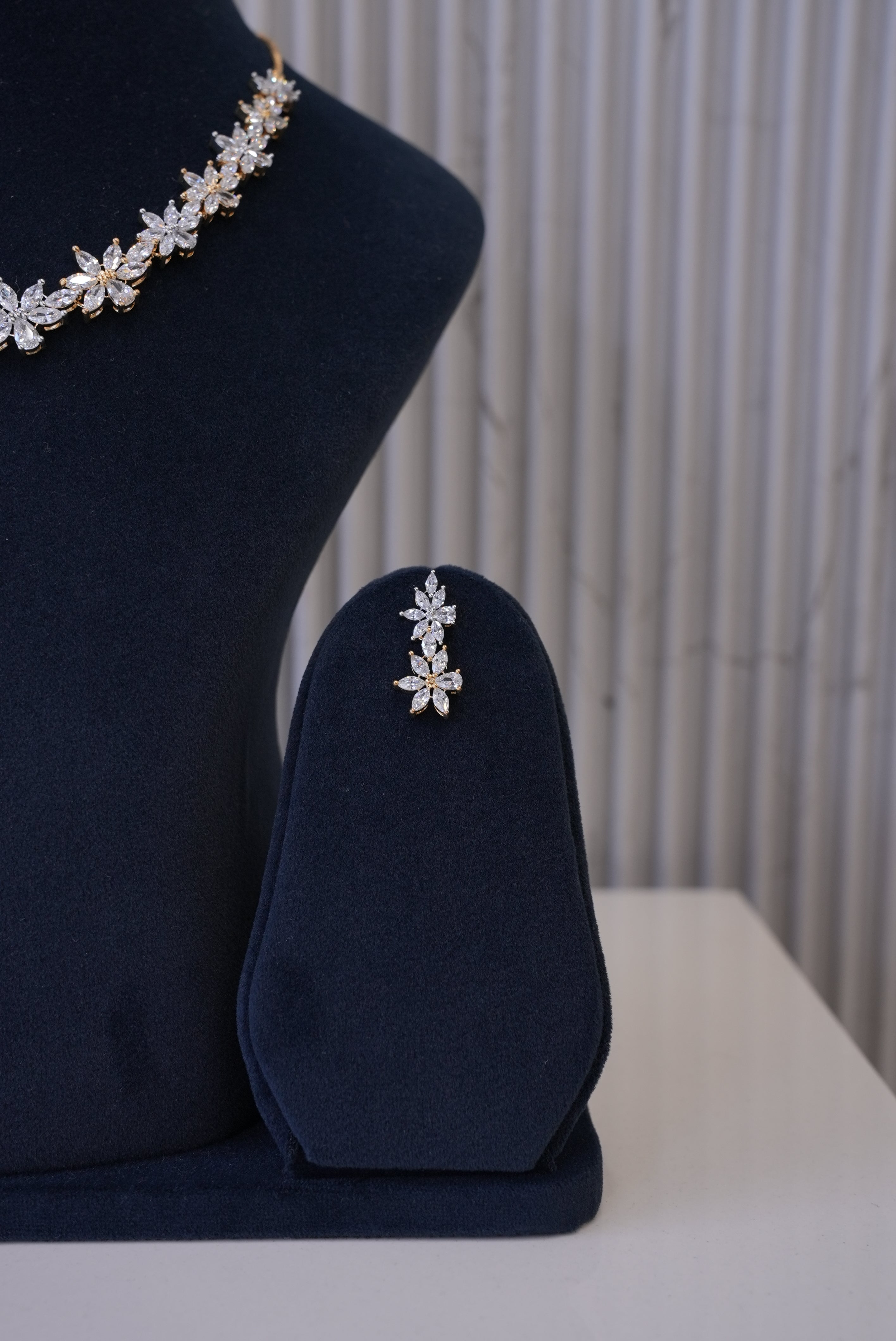 Starlit Dream, Necklace, Gold Patra demi-fine jewellery, SKU N_D_9 image 3