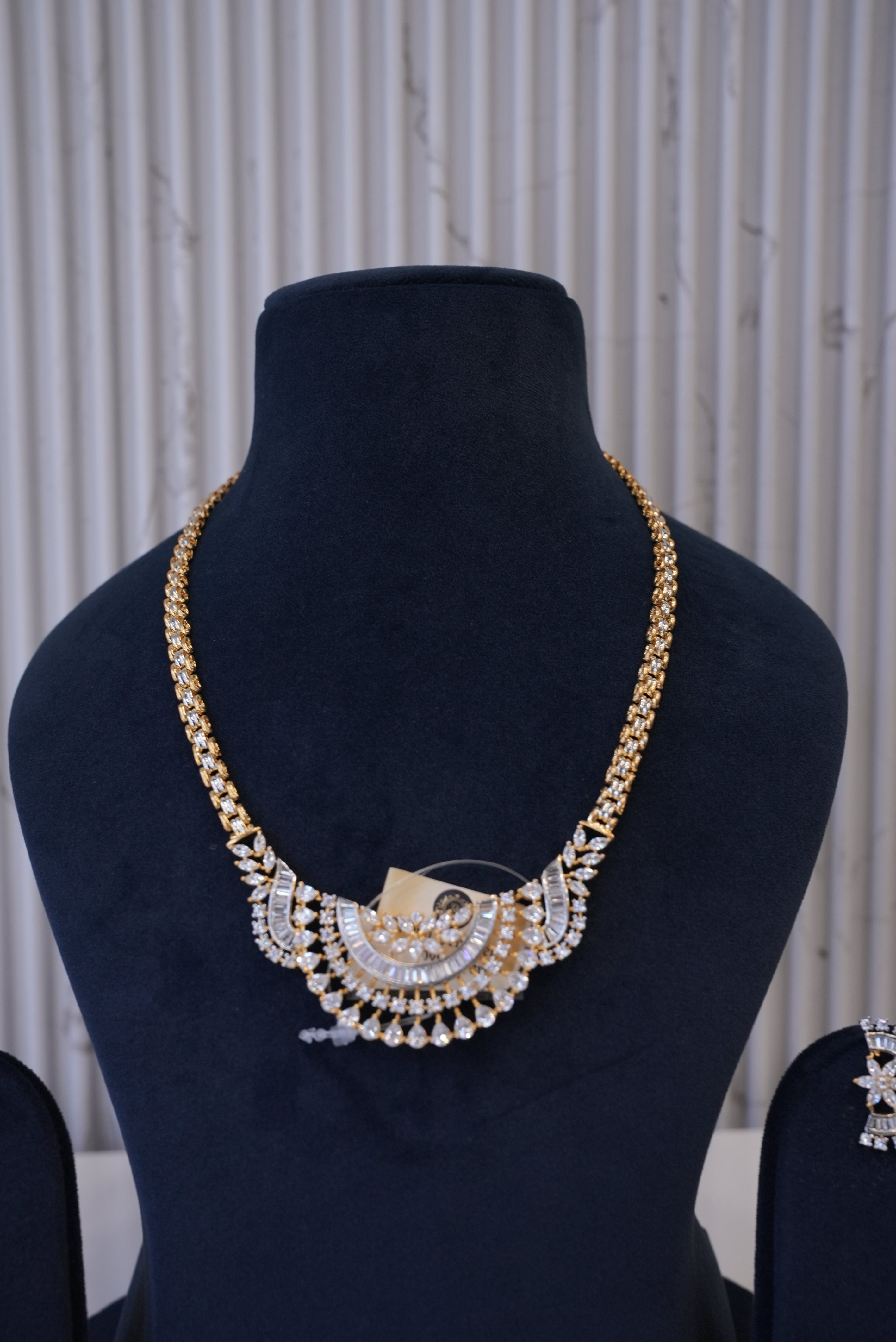 Infinite Shine, Necklace, Gold Patra demi-fine jewellery, SKU N_D_13 image 1