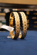 Divine Spark, Bangles & Kadas, Gold Patra demi-fine jewellery, Size 2.10, SKU BK_L_71 image 0