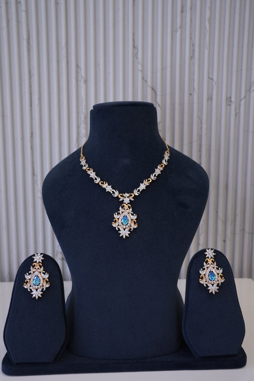 Celestial Charm, Necklace, Gold Patra demi-fine jewellery, SKU N_D_15 image 0