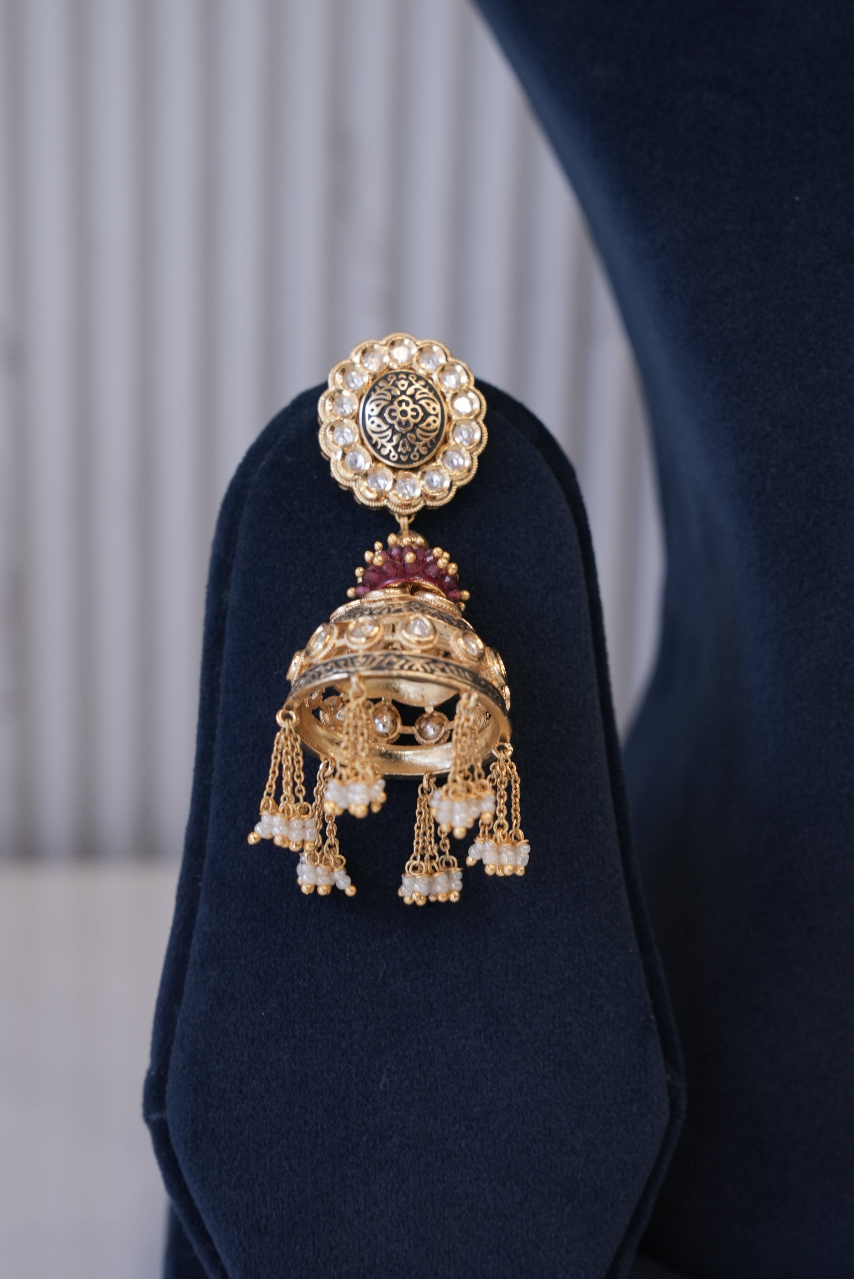 Sitara Shine, Necklace, Gold Patra demi-fine jewellery, SKU N_KS_3 image 2