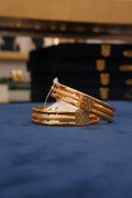 Ishita Luxe, Bangles & Kadas, Gold Patra demi-fine jewellery, Size 2.4, SKU BK_L_9 image 0