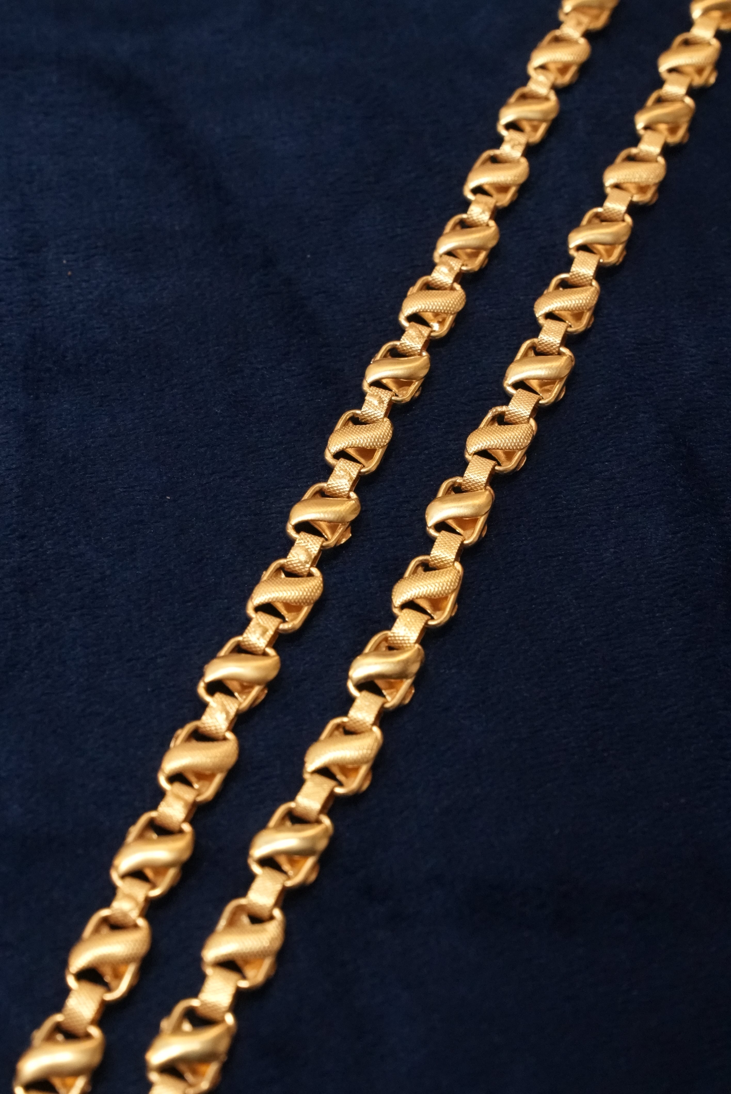 Elite Rope, Chains, Gold Patra demi-fine jewellery, SKU CH_G_15 image 3