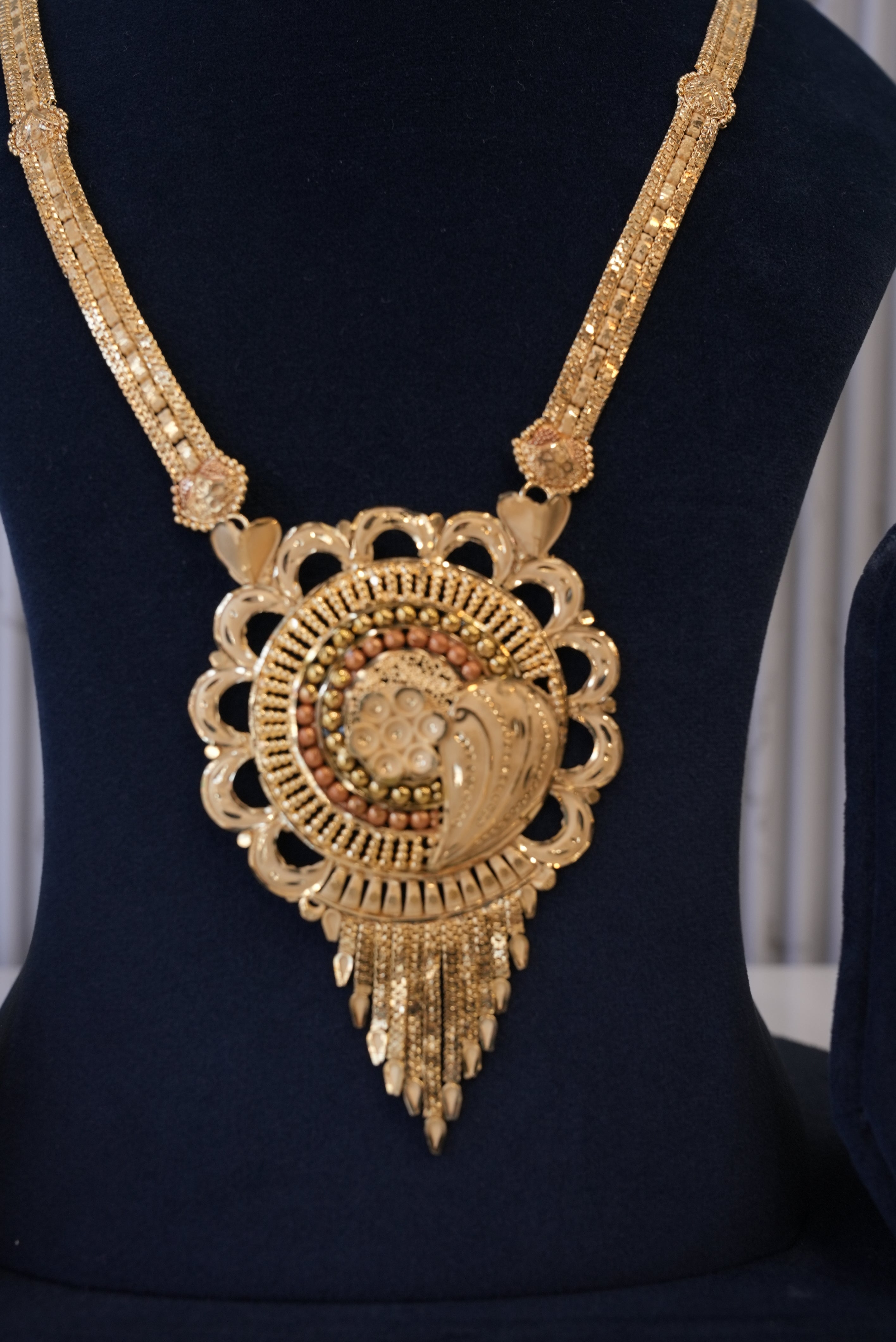 Eternal Radiance, Necklace, Gold Patra demi-fine jewellery, SKU N_GS_1 image 1