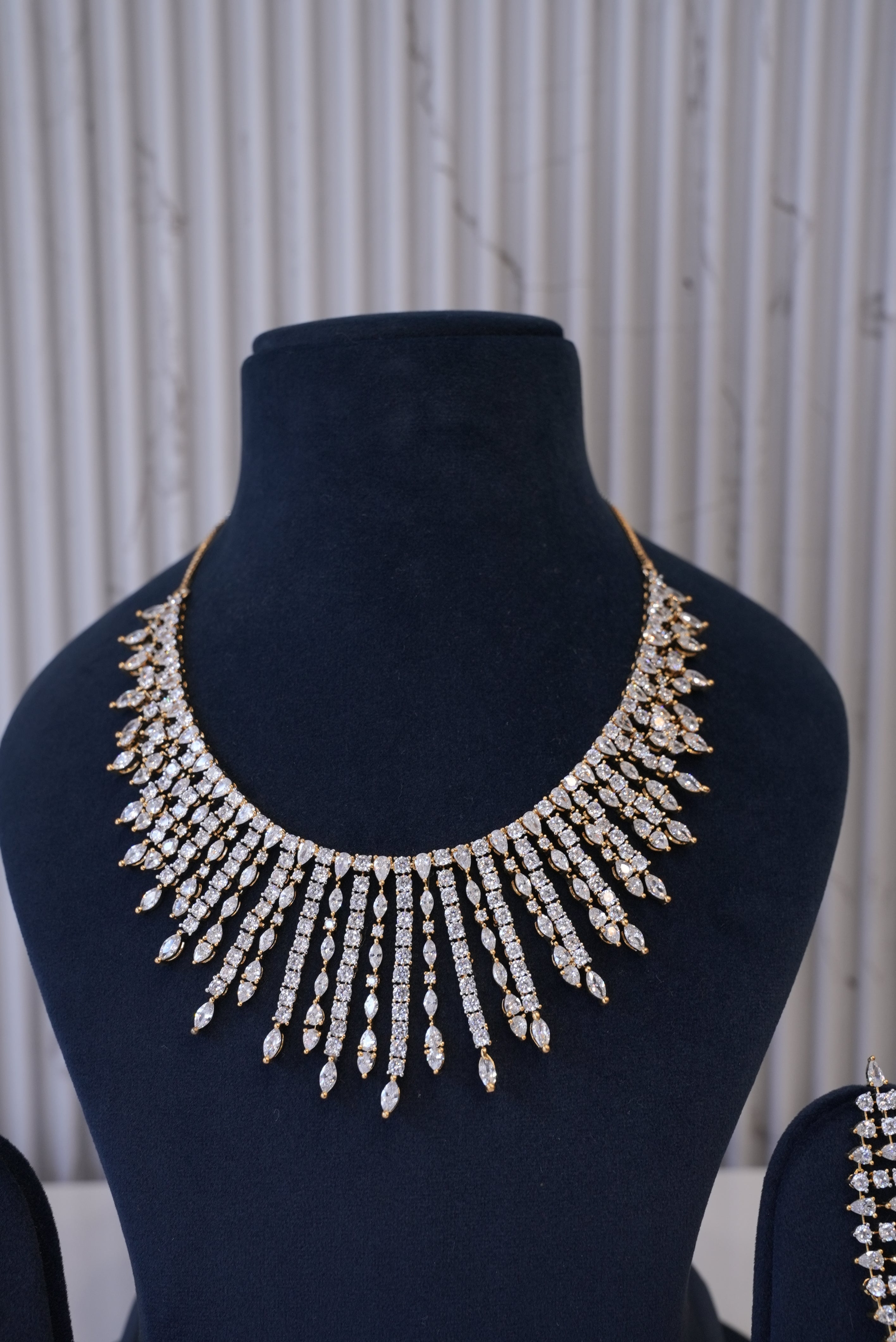 City Chic, Necklace, Gold Patra demi-fine jewellery, SKU N_D_10 image 1