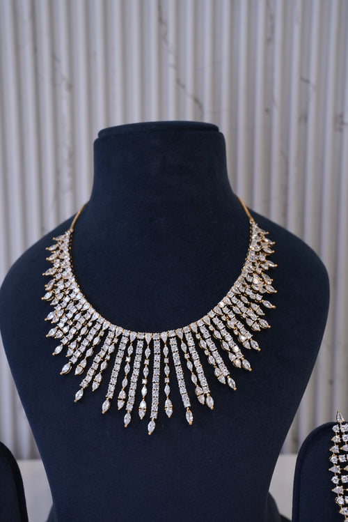 City Chic, Necklace, Gold Patra demi-fine jewellery, SKU N_D_10 image 1