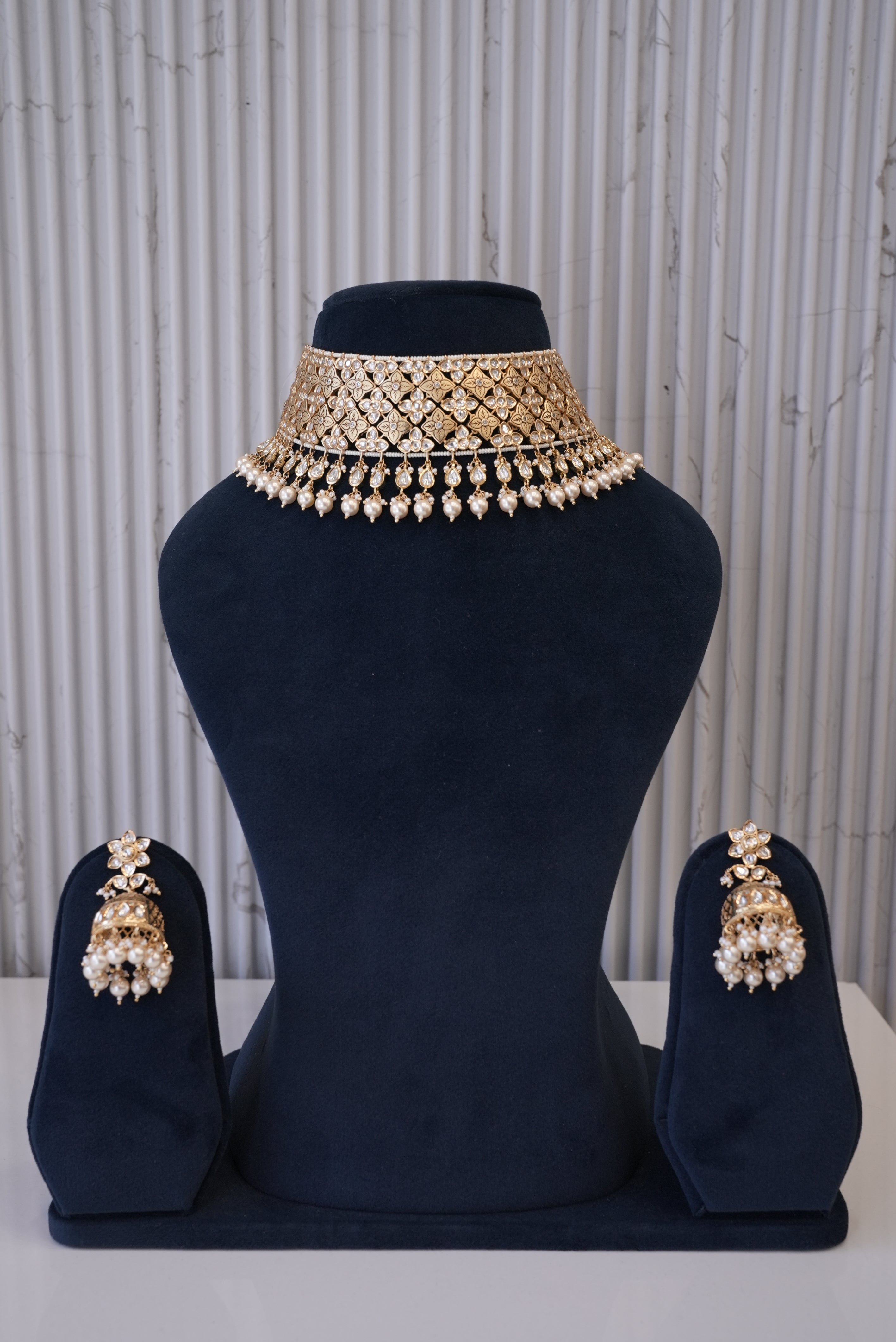 Enchanted Grace, Necklace, Gold Patra demi-fine jewellery, SKU N_CH_4 image 0