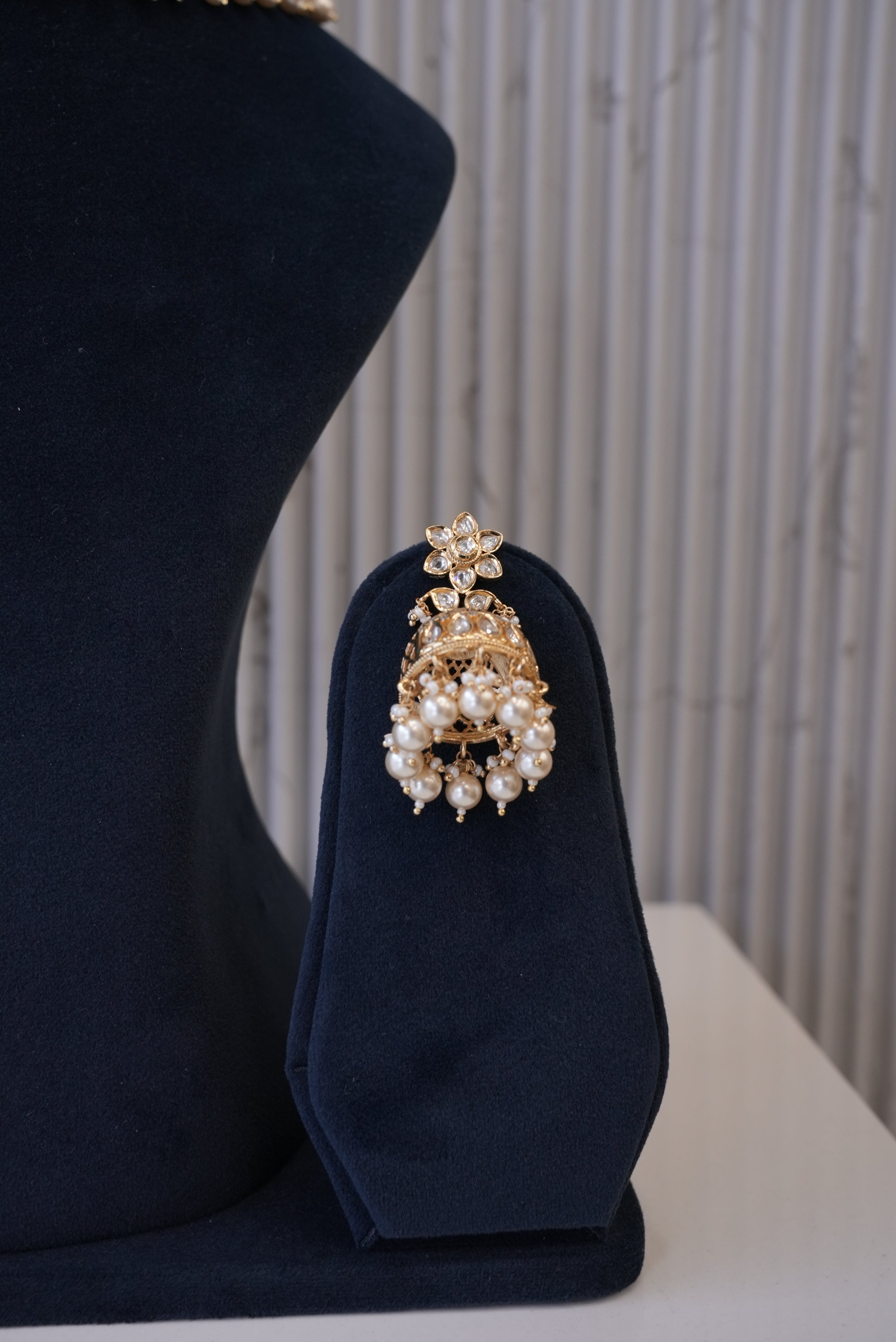 Enchanted Grace, Necklace, Gold Patra demi-fine jewellery, SKU N_CH_4 image 2